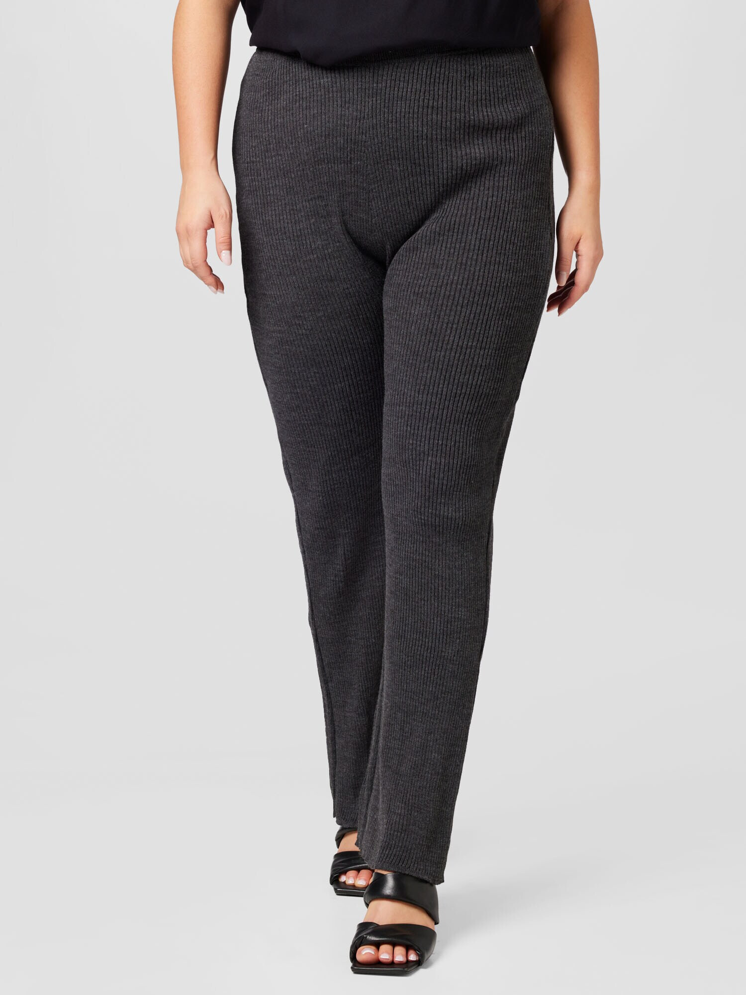 Dorothy Perkins Curve Pantaloni gri închis - Pled.ro