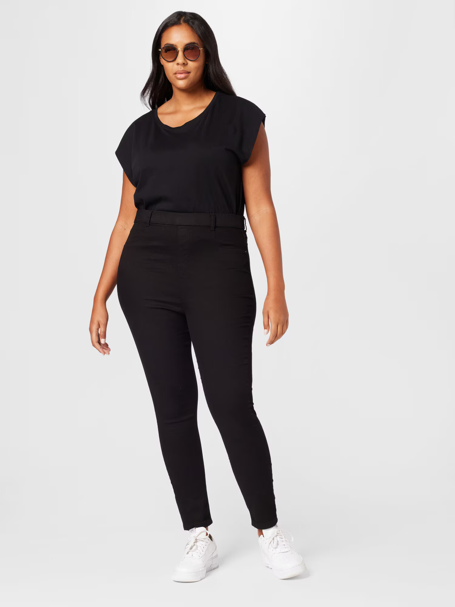 Dorothy Perkins Curve Pantaloni negru - Pled.ro