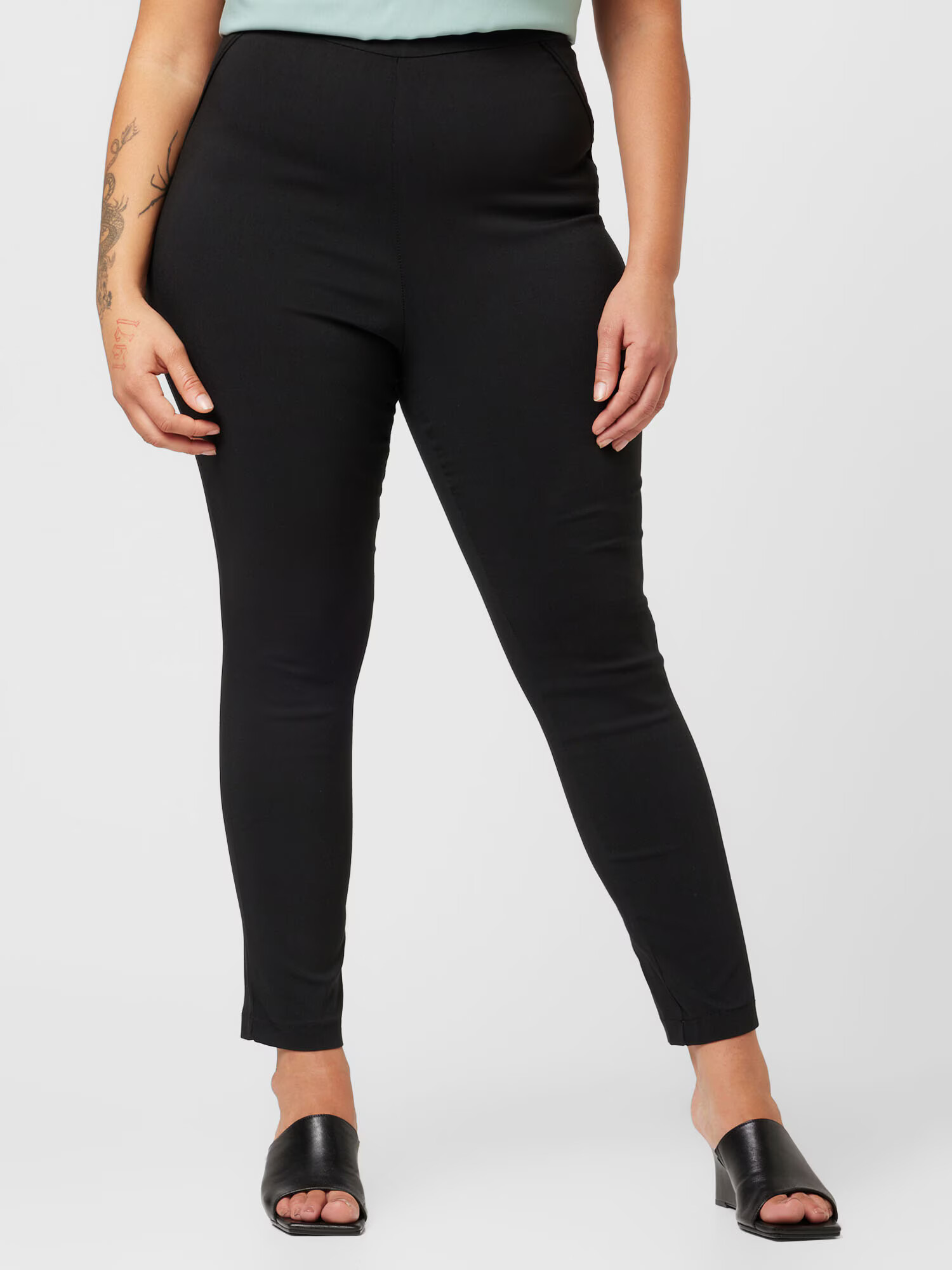 Dorothy Perkins Curve Pantaloni negru - Pled.ro