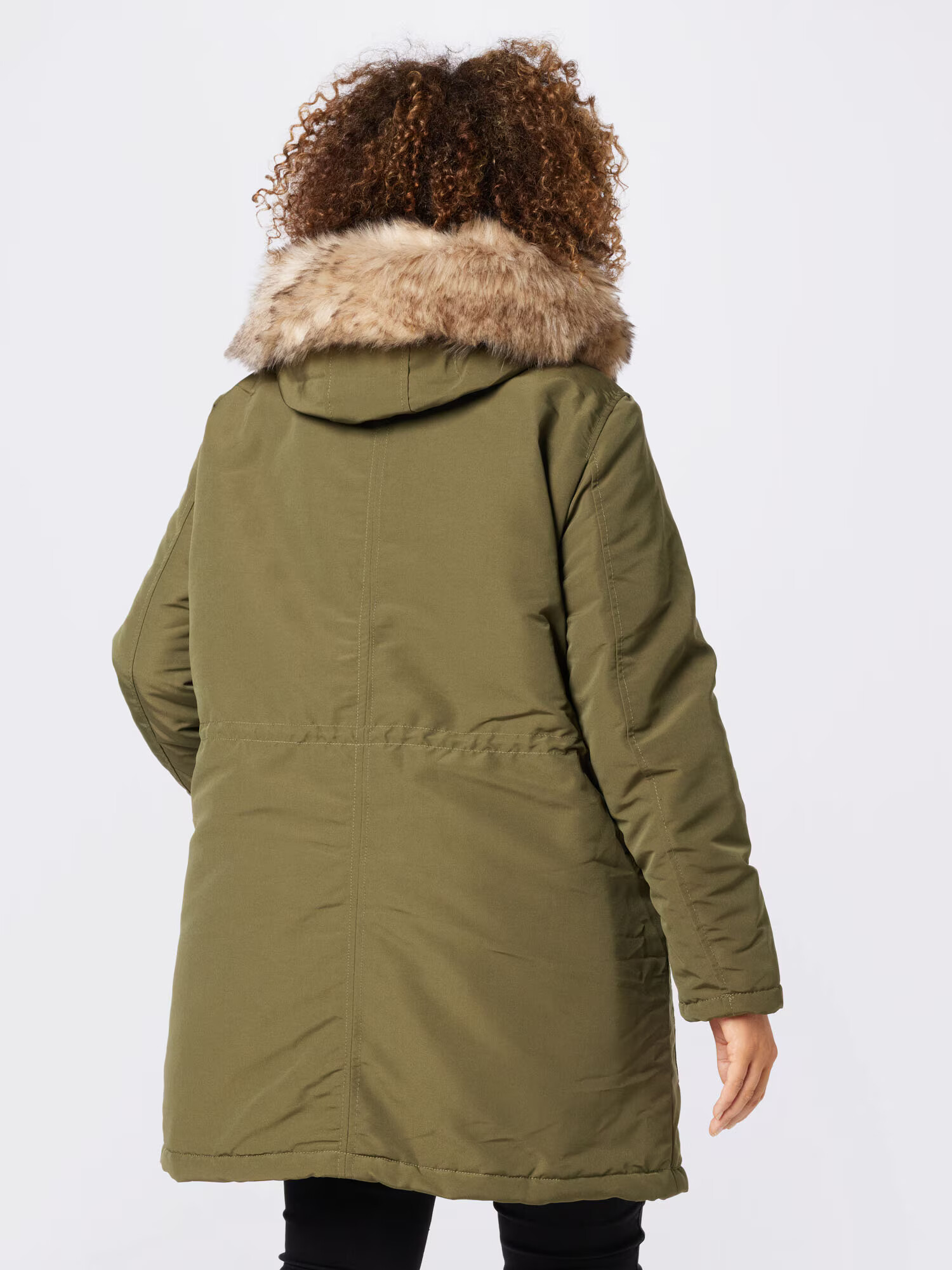 Dorothy Perkins Curve Parka de iarnă oliv - Pled.ro