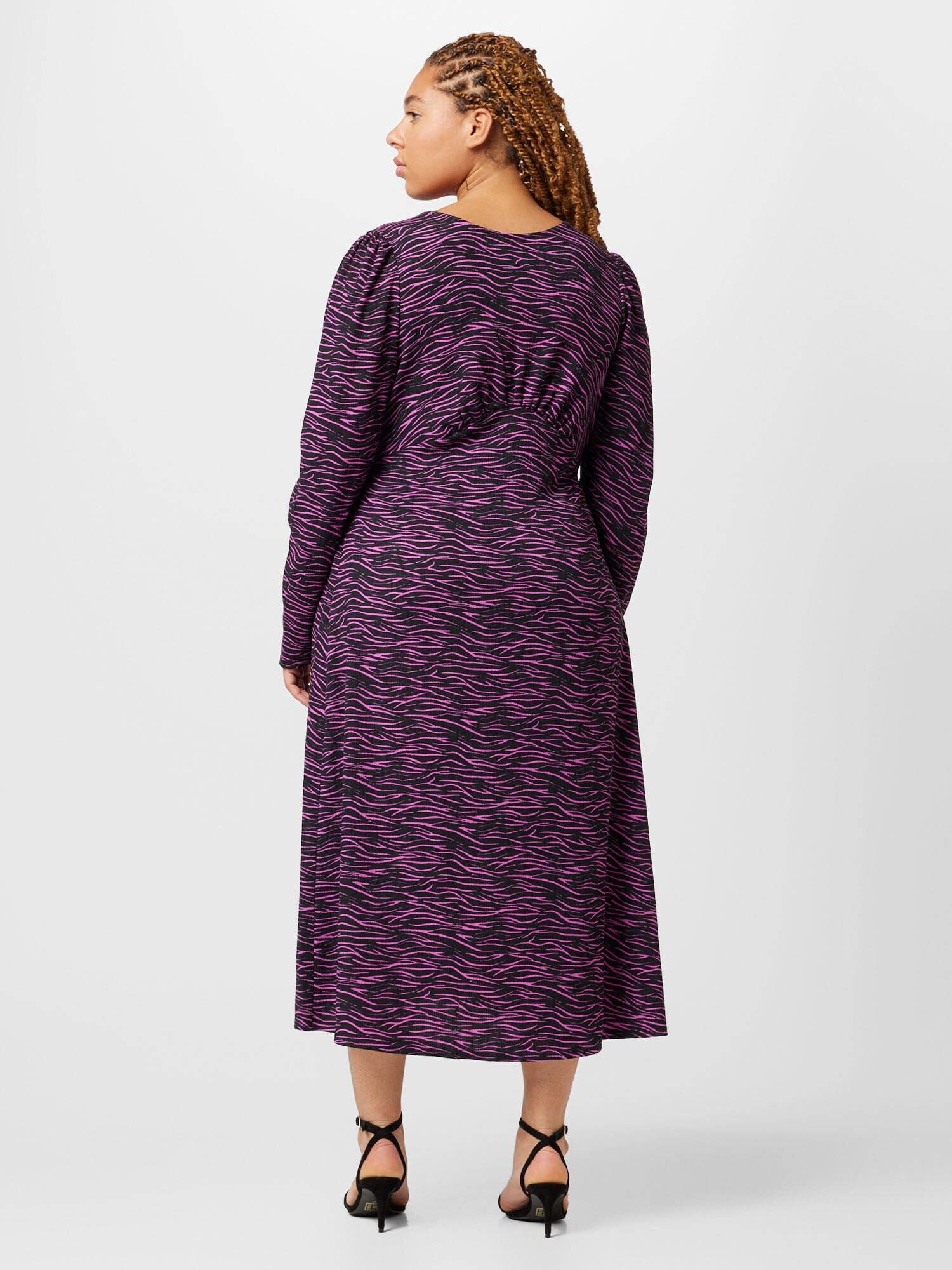 Dorothy Perkins Curve Rochie fucsia / negru - Pled.ro