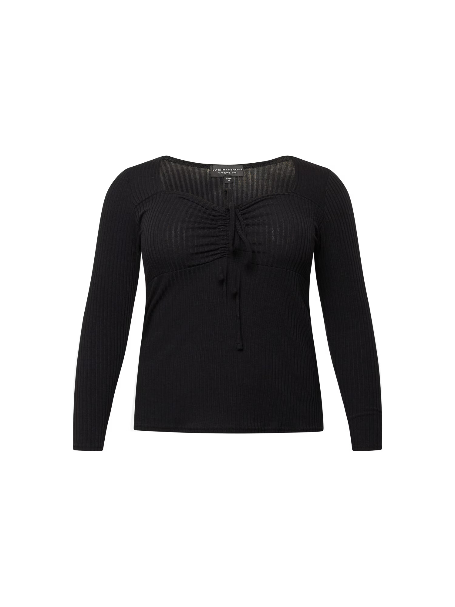 Dorothy Perkins Curve Tricou negru - Pled.ro