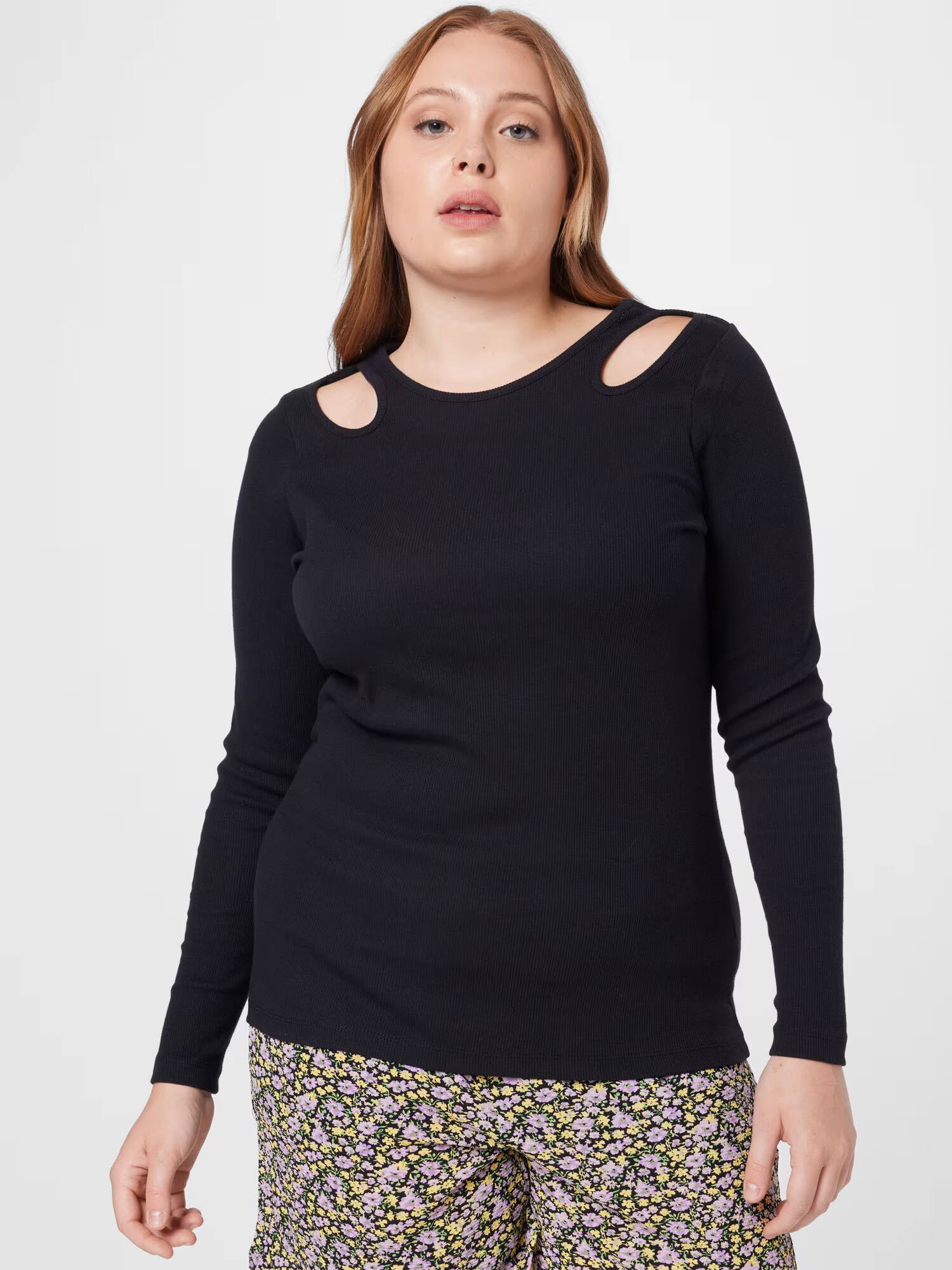 Dorothy Perkins Curve Tricou negru - Pled.ro