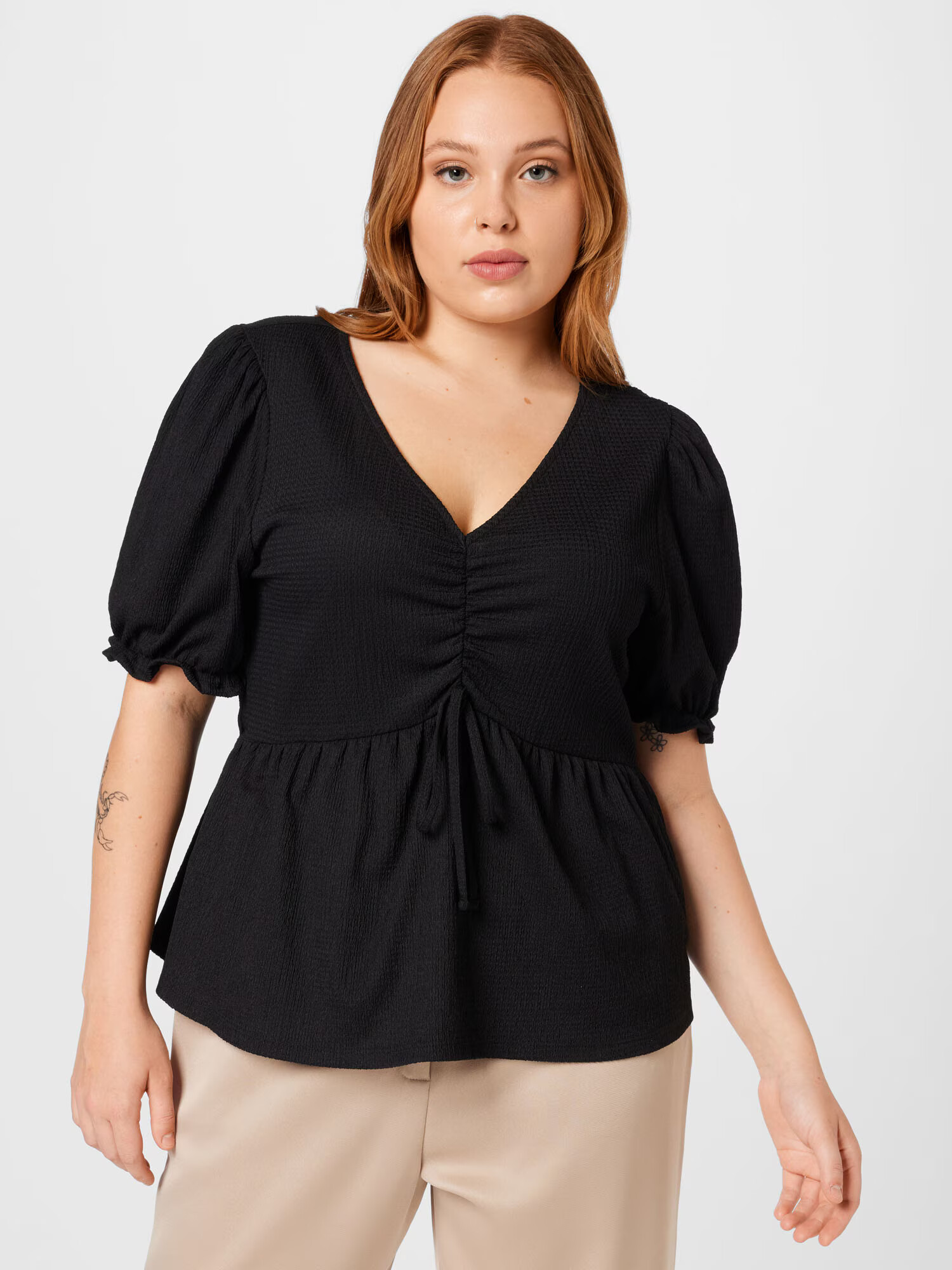 Dorothy Perkins Curve Tricou negru - Pled.ro