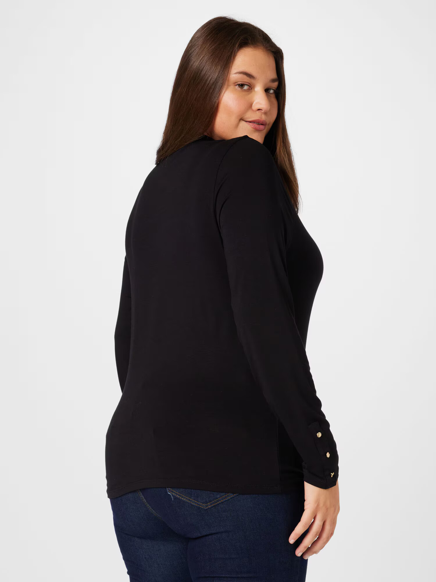 Dorothy Perkins Curve Tricou negru - Pled.ro