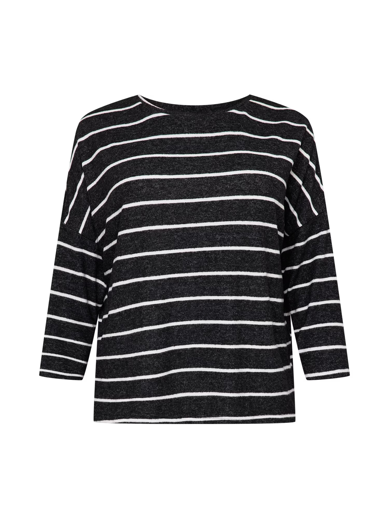 Dorothy Perkins Curve Tricou negru / alb - Pled.ro