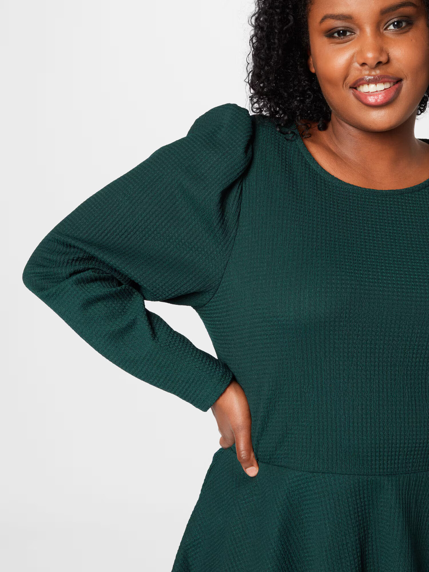 Dorothy Perkins Curve Tricou verde închis - Pled.ro