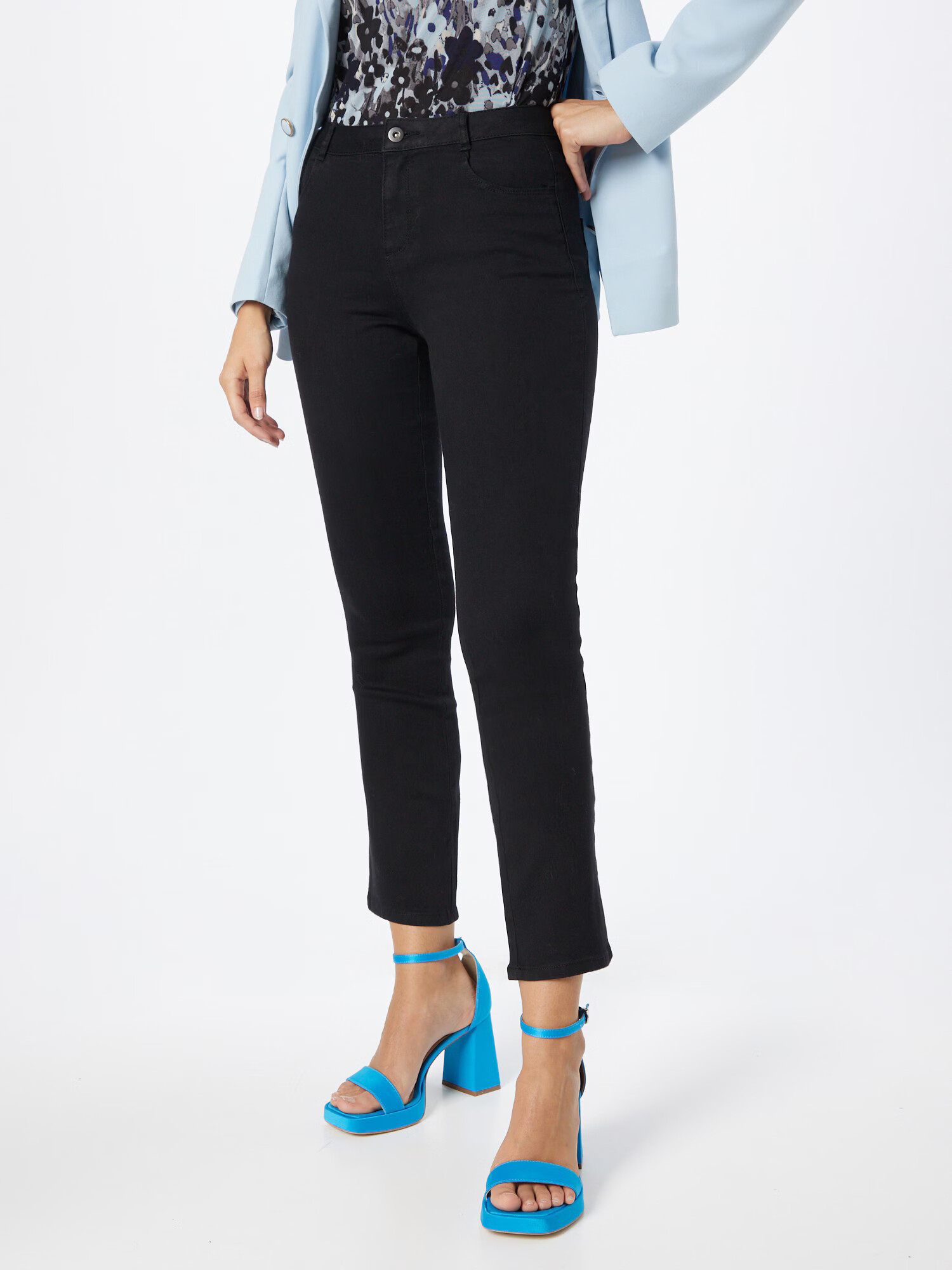 Dorothy Perkins Jeans 'Ellis' negru denim - Pled.ro