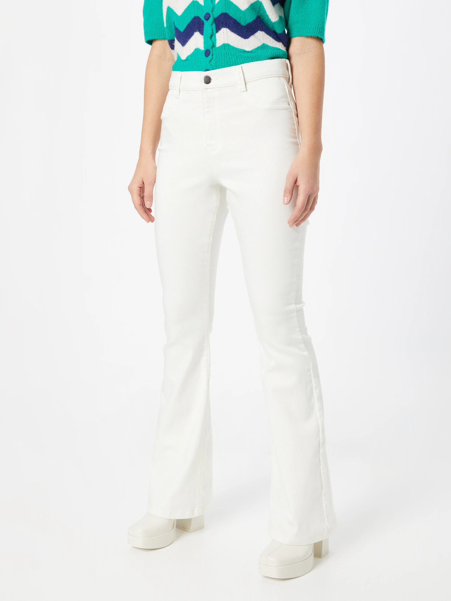 Dorothy Perkins Jeans 'Frankie' alb - Pled.ro