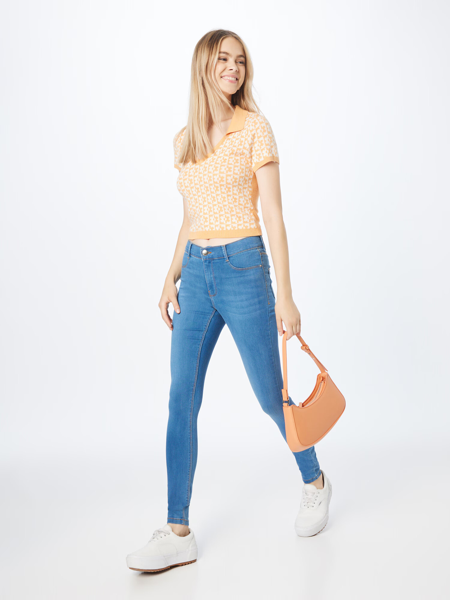 Dorothy Perkins Jeans 'Frankie' albastru denim - Pled.ro