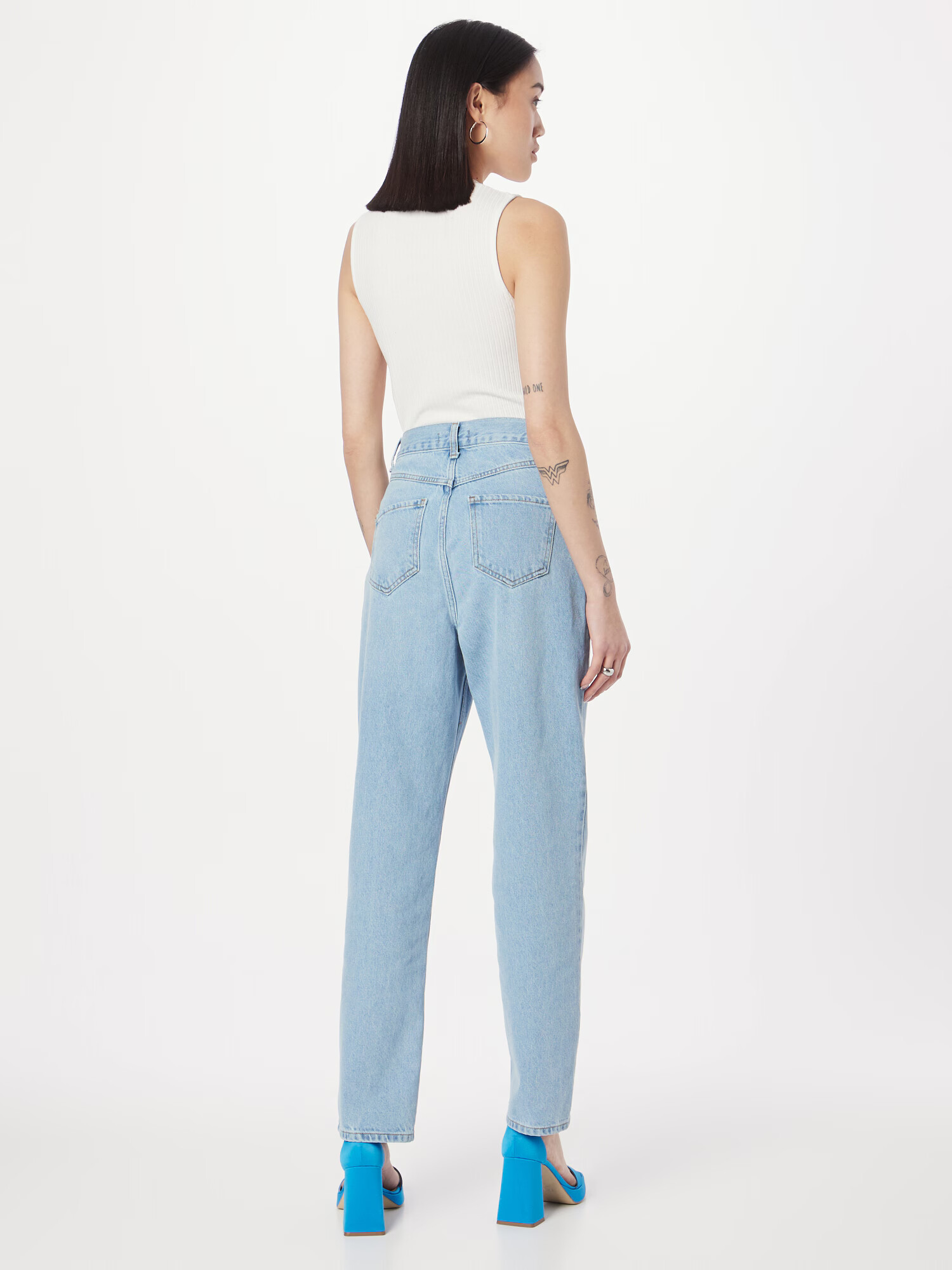 Dorothy Perkins Jeans 'Hattie' albastru denim - Pled.ro