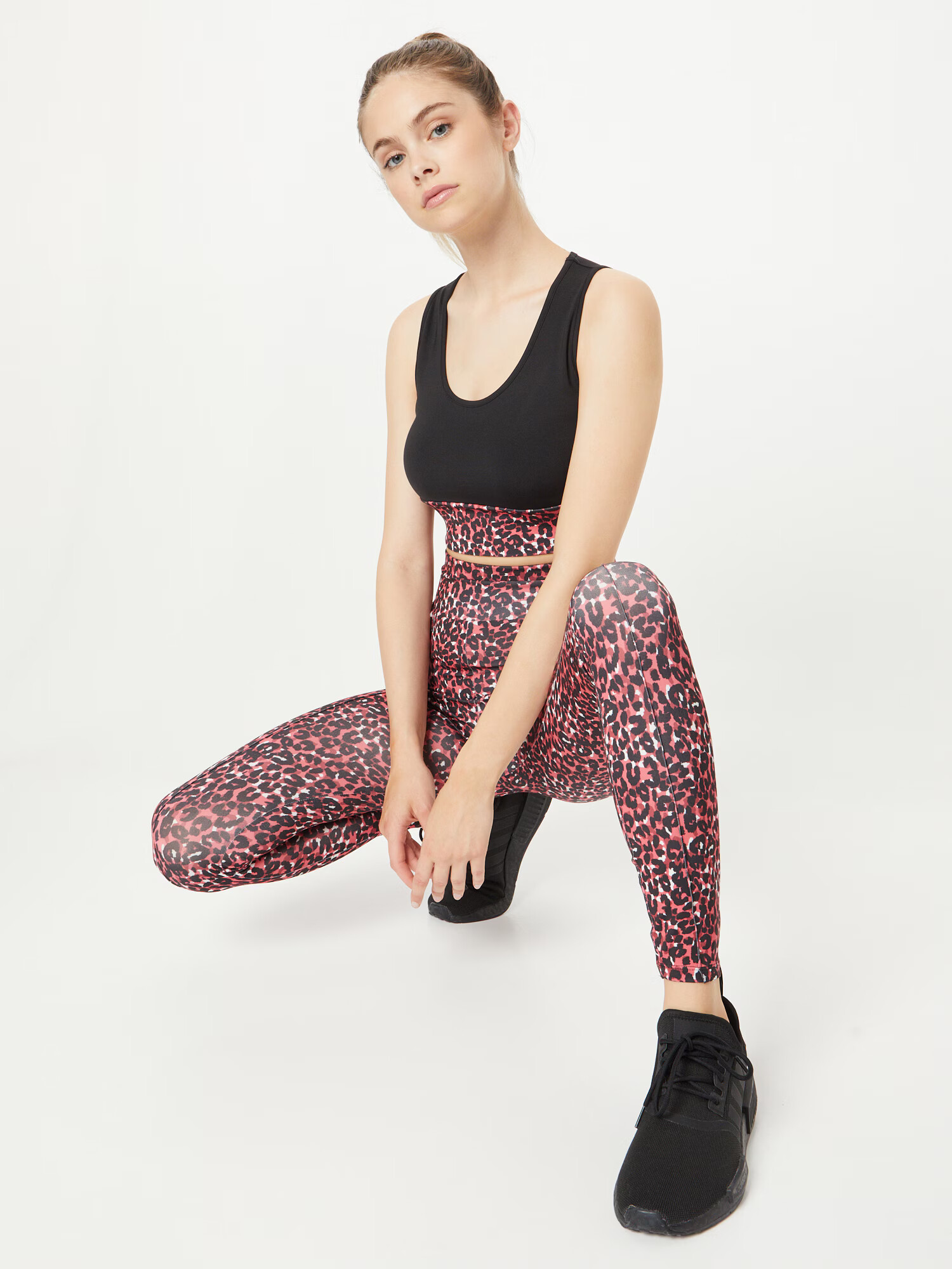 Dorothy Perkins Leggings roz deschis / negru / alb - Pled.ro