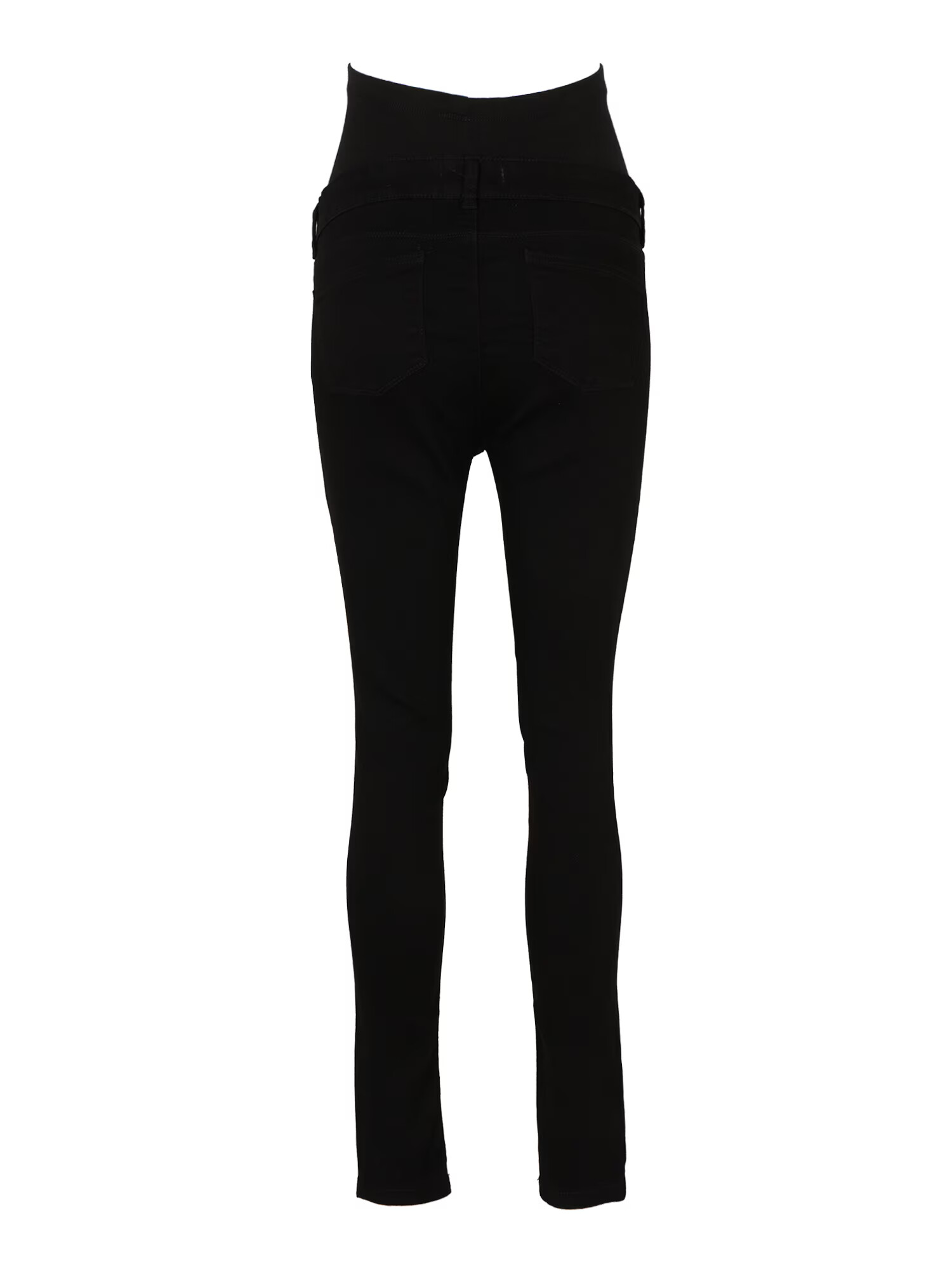 Dorothy Perkins Maternity Jeans 'Overbum' negru denim - Pled.ro