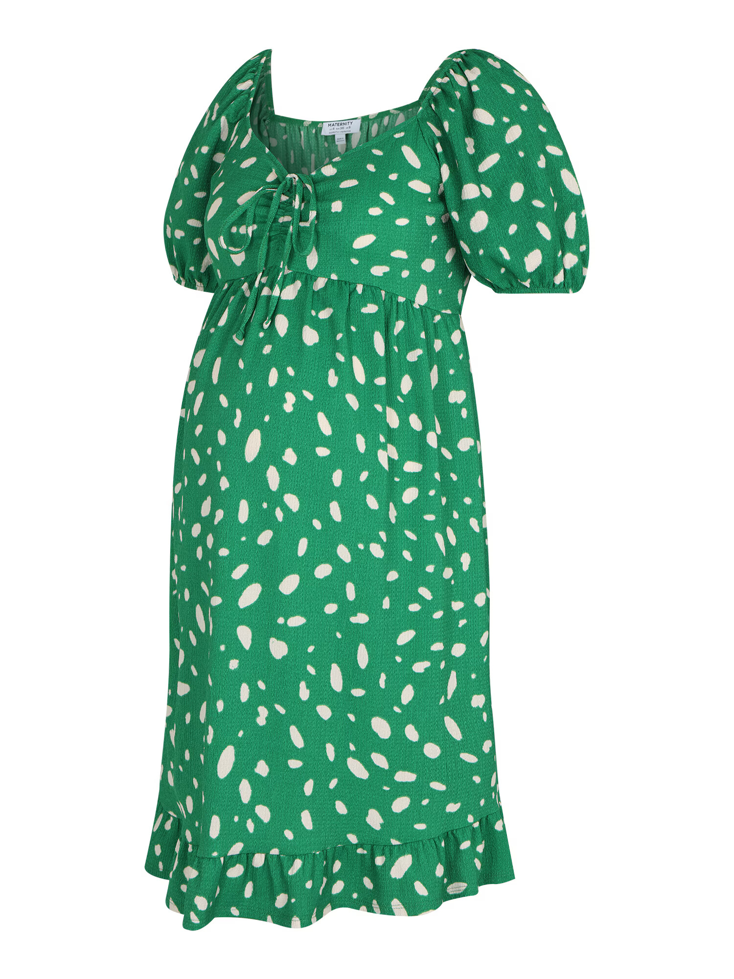 Dorothy Perkins Maternity Rochie verde / alb - Pled.ro