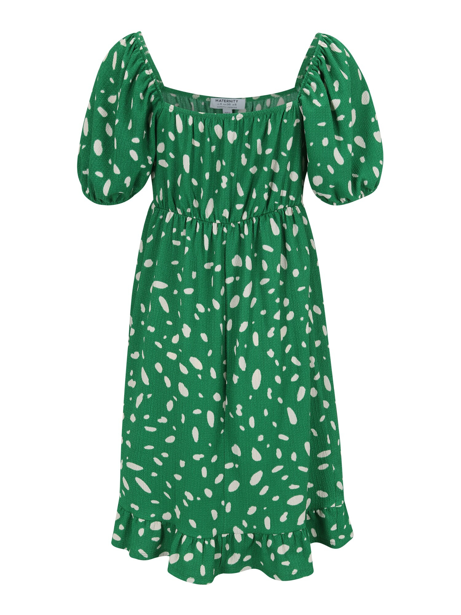 Dorothy Perkins Maternity Rochie verde / alb - Pled.ro