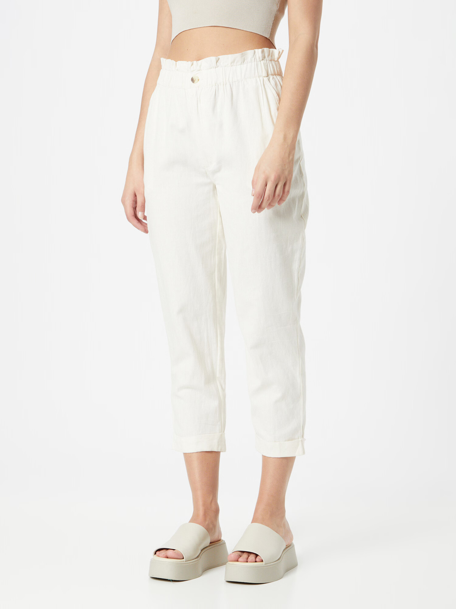 Dorothy Perkins Pantaloni crem - Pled.ro