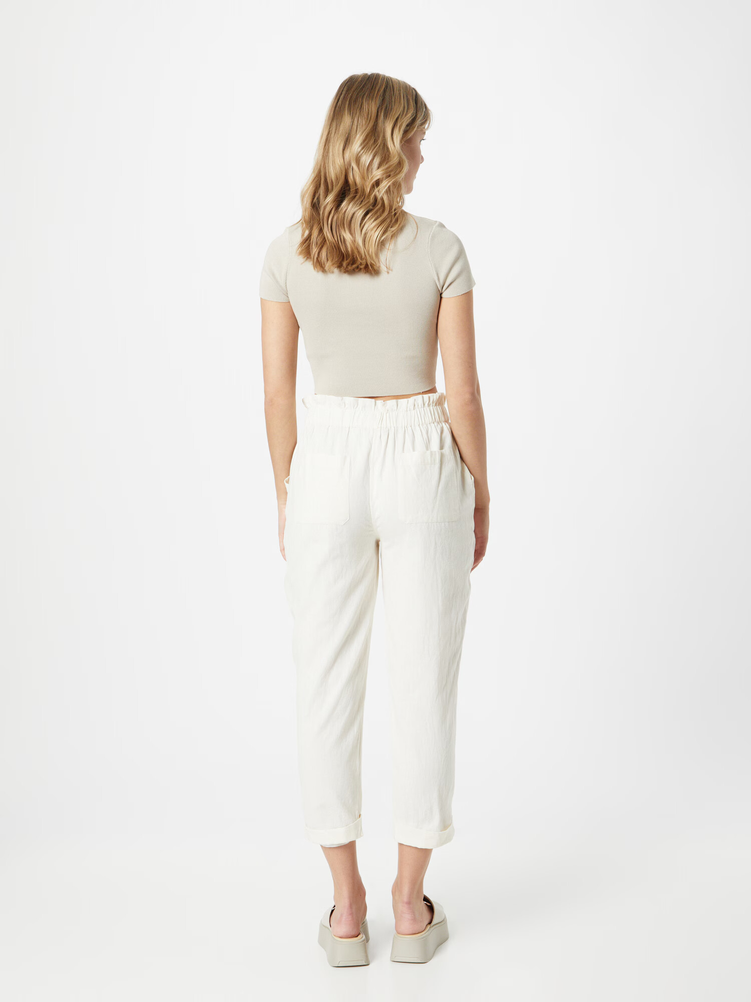 Dorothy Perkins Pantaloni crem - Pled.ro