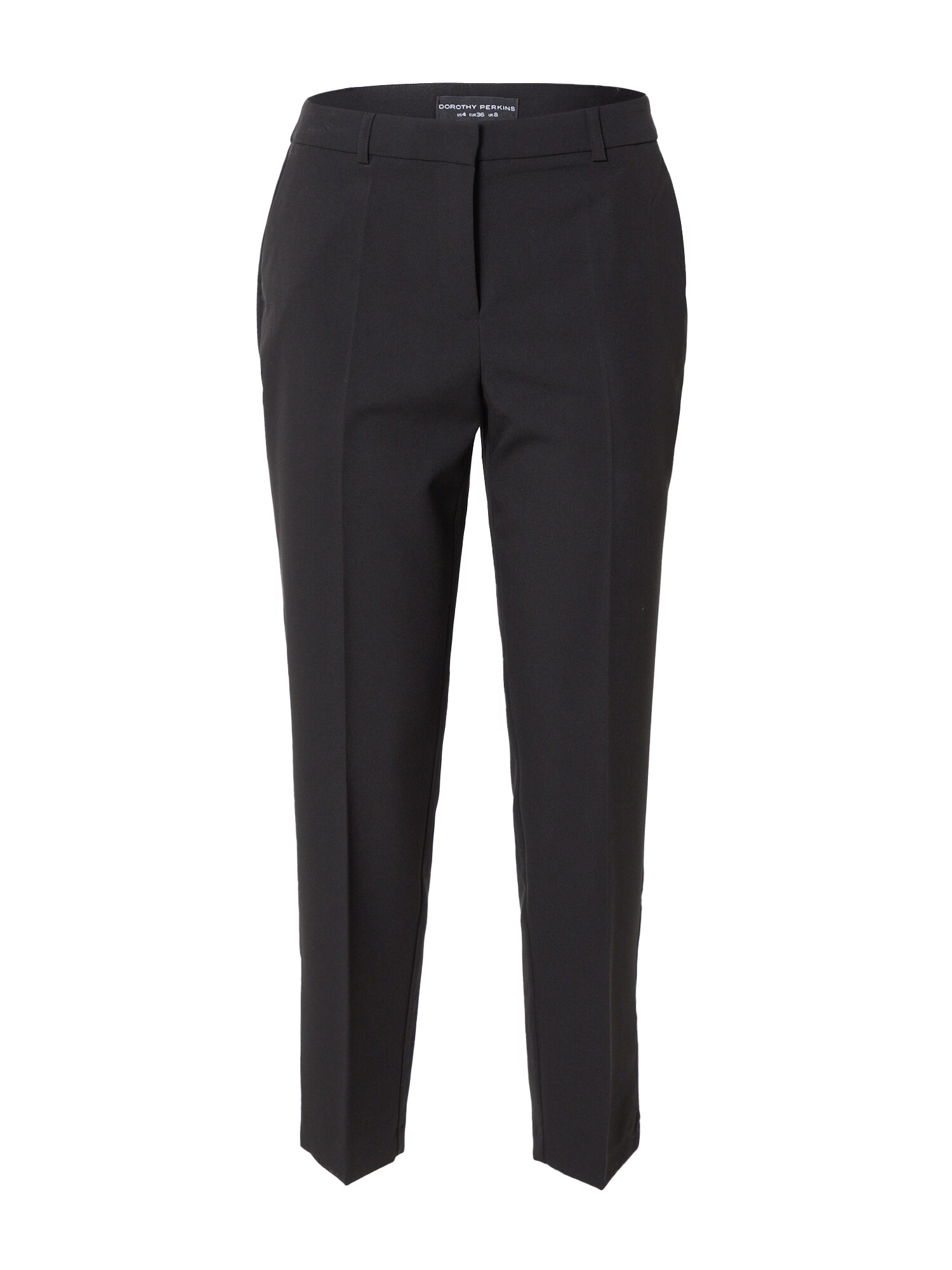 Dorothy Perkins Pantaloni cu dungă negru - Pled.ro