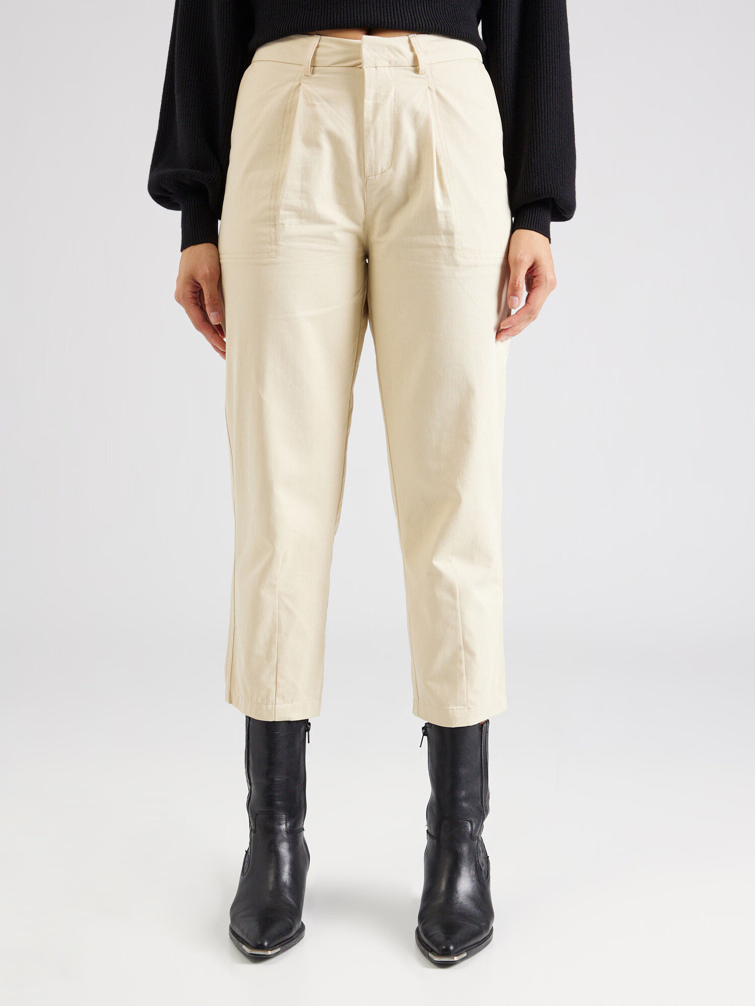 Dorothy Perkins Pantaloni cutați crem - Pled.ro