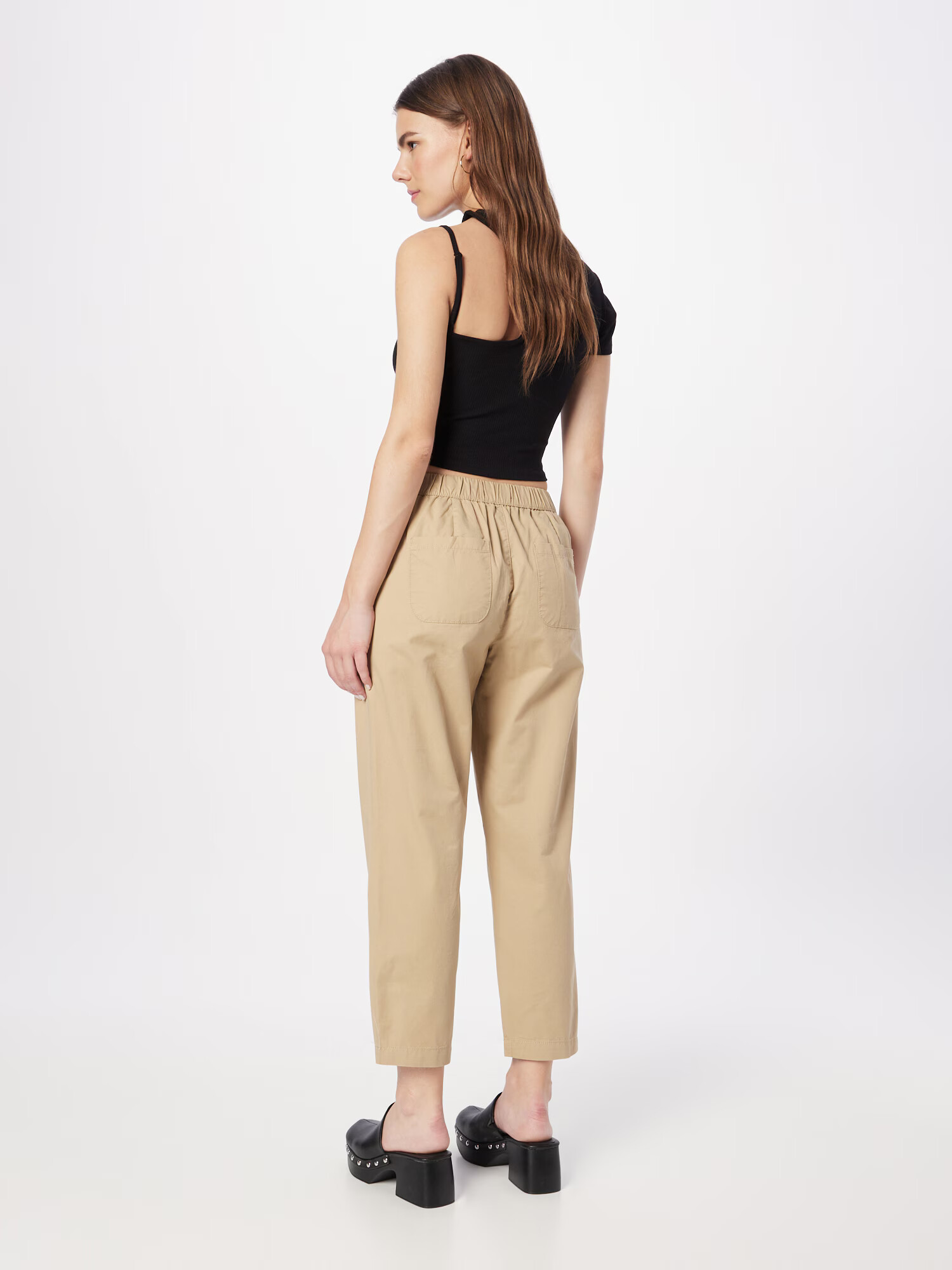 Dorothy Perkins Pantaloni cutați grej - Pled.ro