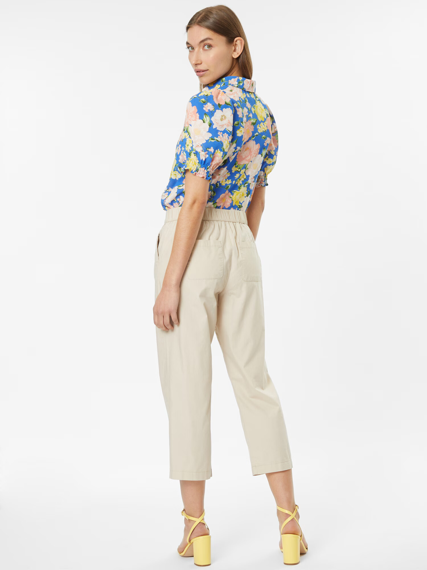 Dorothy Perkins Pantaloni cutați gri deschis - Pled.ro