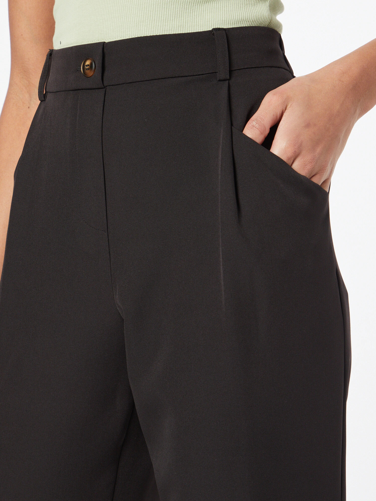 Dorothy Perkins Pantaloni cutați negru - Pled.ro