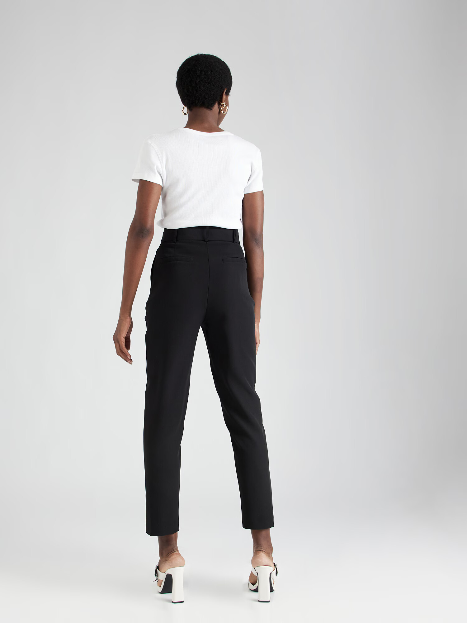 Dorothy Perkins Pantaloni cutați negru - Pled.ro