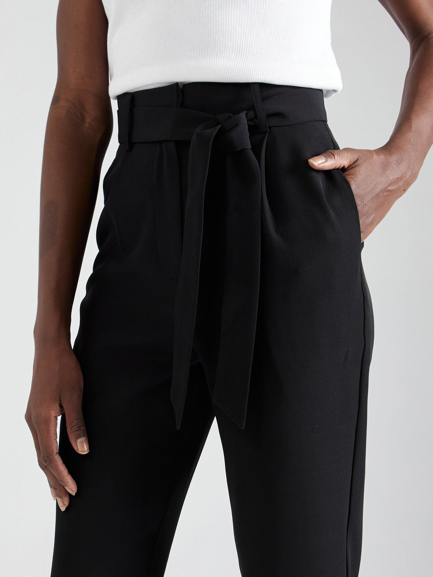 Dorothy Perkins Pantaloni cutați negru - Pled.ro