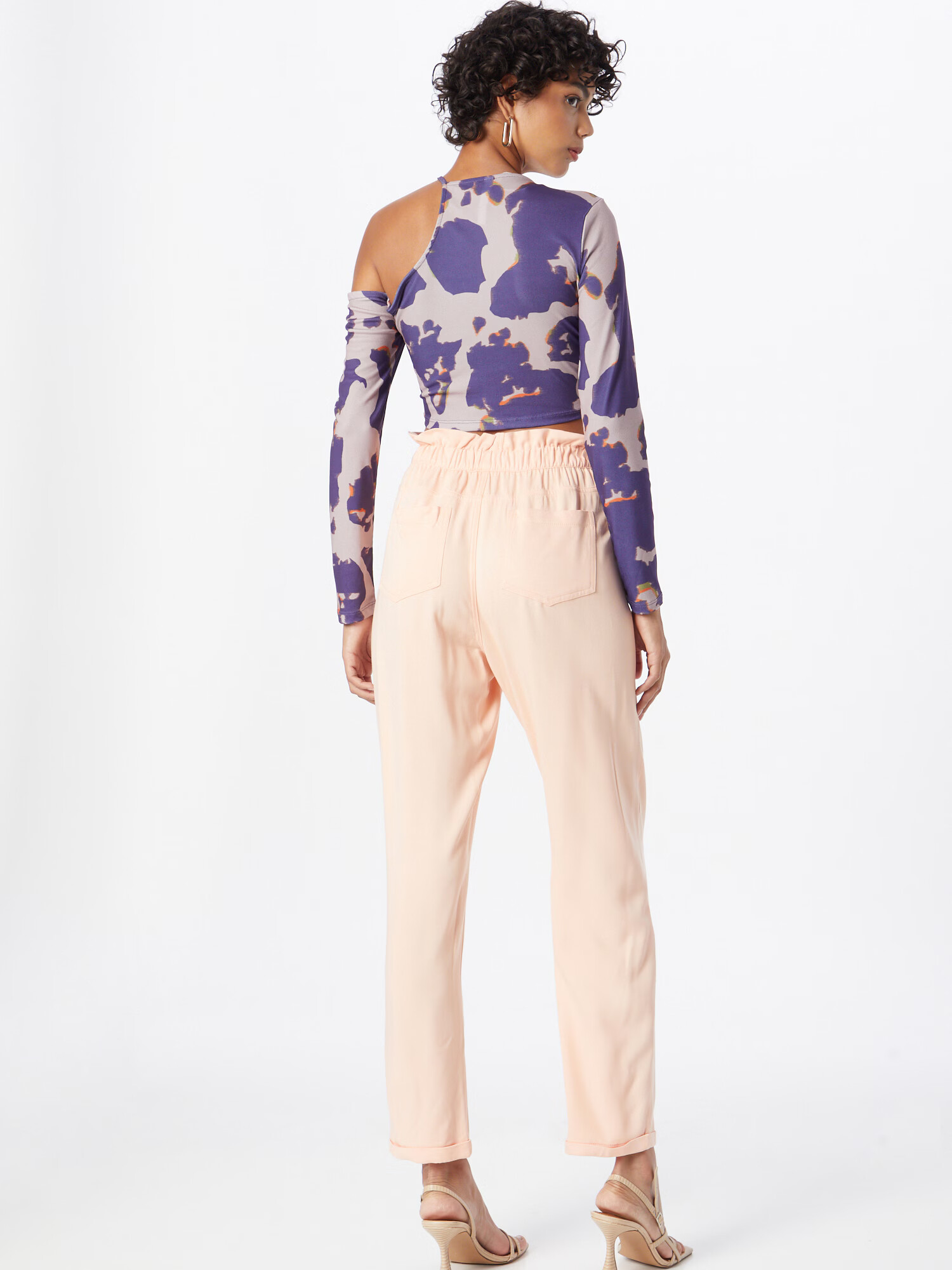 Dorothy Perkins Pantaloni cutați roz pastel - Pled.ro