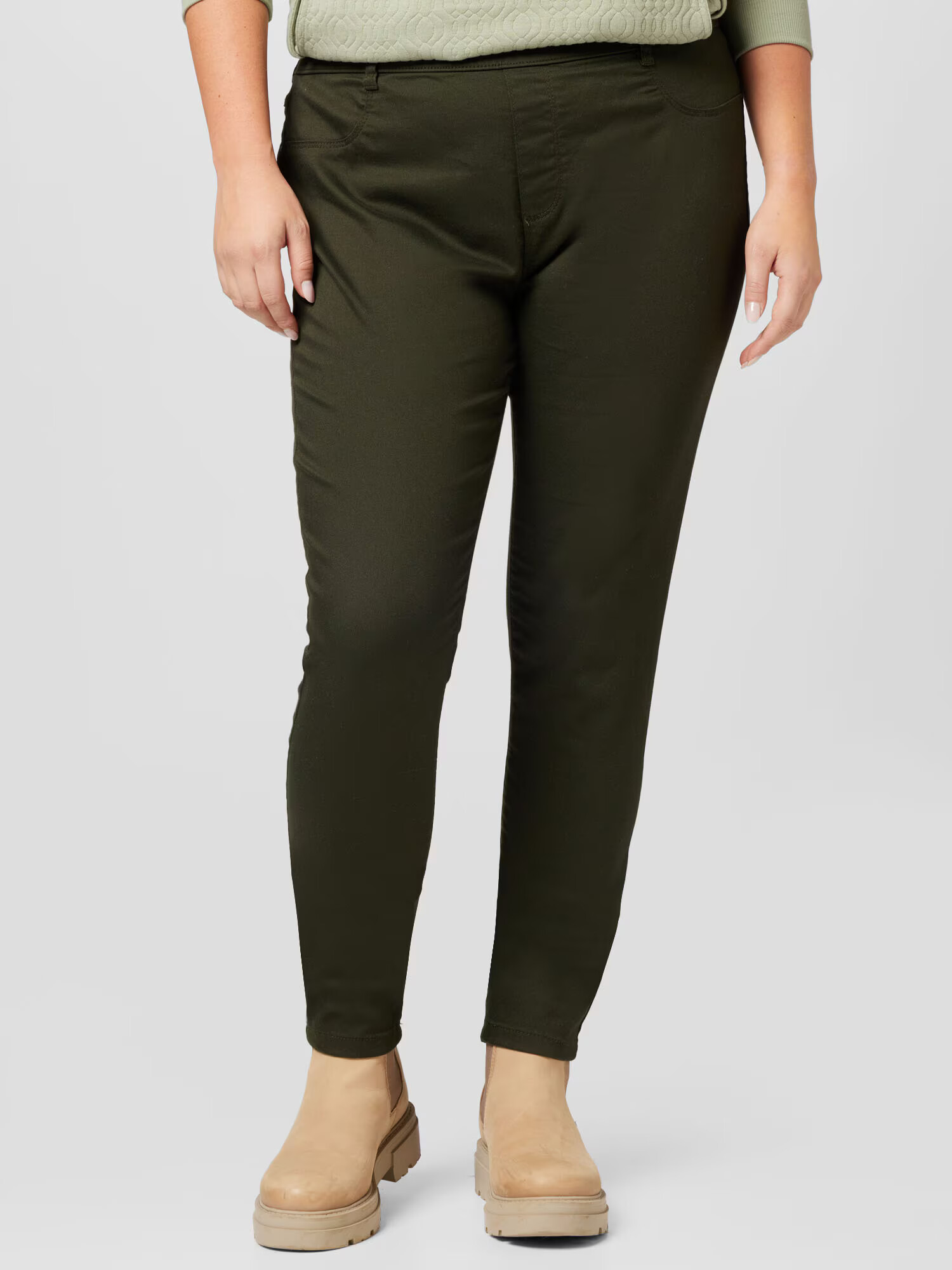 Dorothy Perkins Pantaloni 'Eden' verde pin - Pled.ro