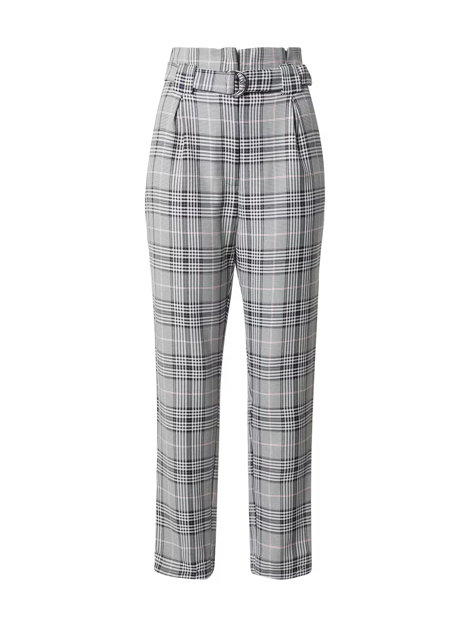 Dorothy Perkins Pantaloni 'Willow Check' albastru noapte / roz / negru / alb - Pled.ro