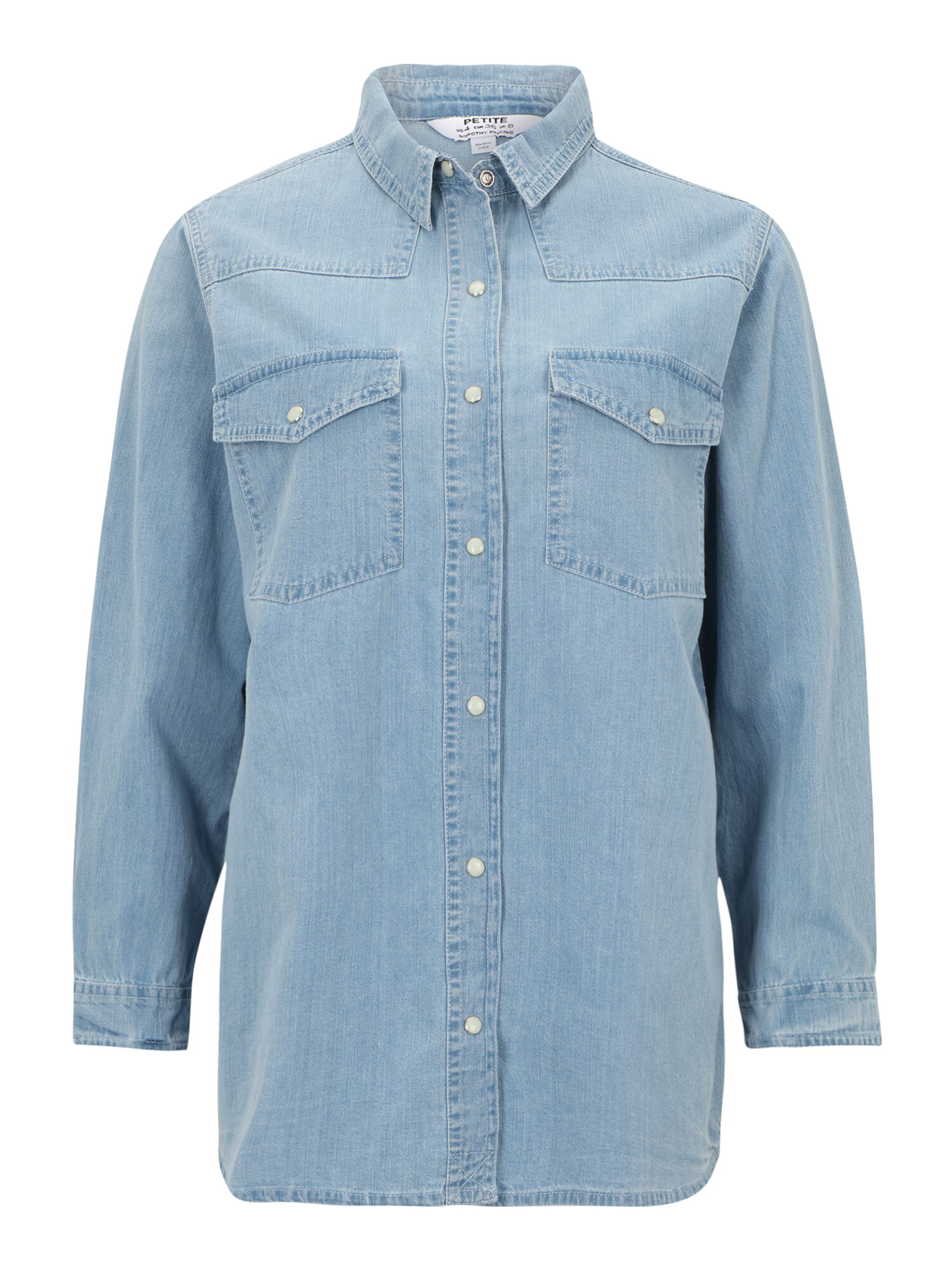 Dorothy Perkins Petite Bluză albastru denim - Pled.ro