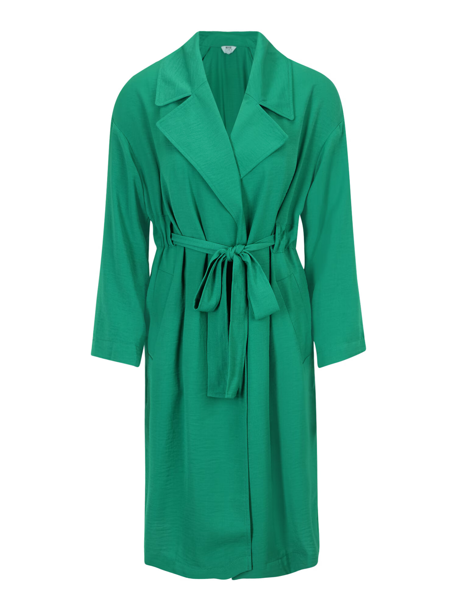 Dorothy Perkins Petite Palton de primăvară-toamnă verde - Pled.ro