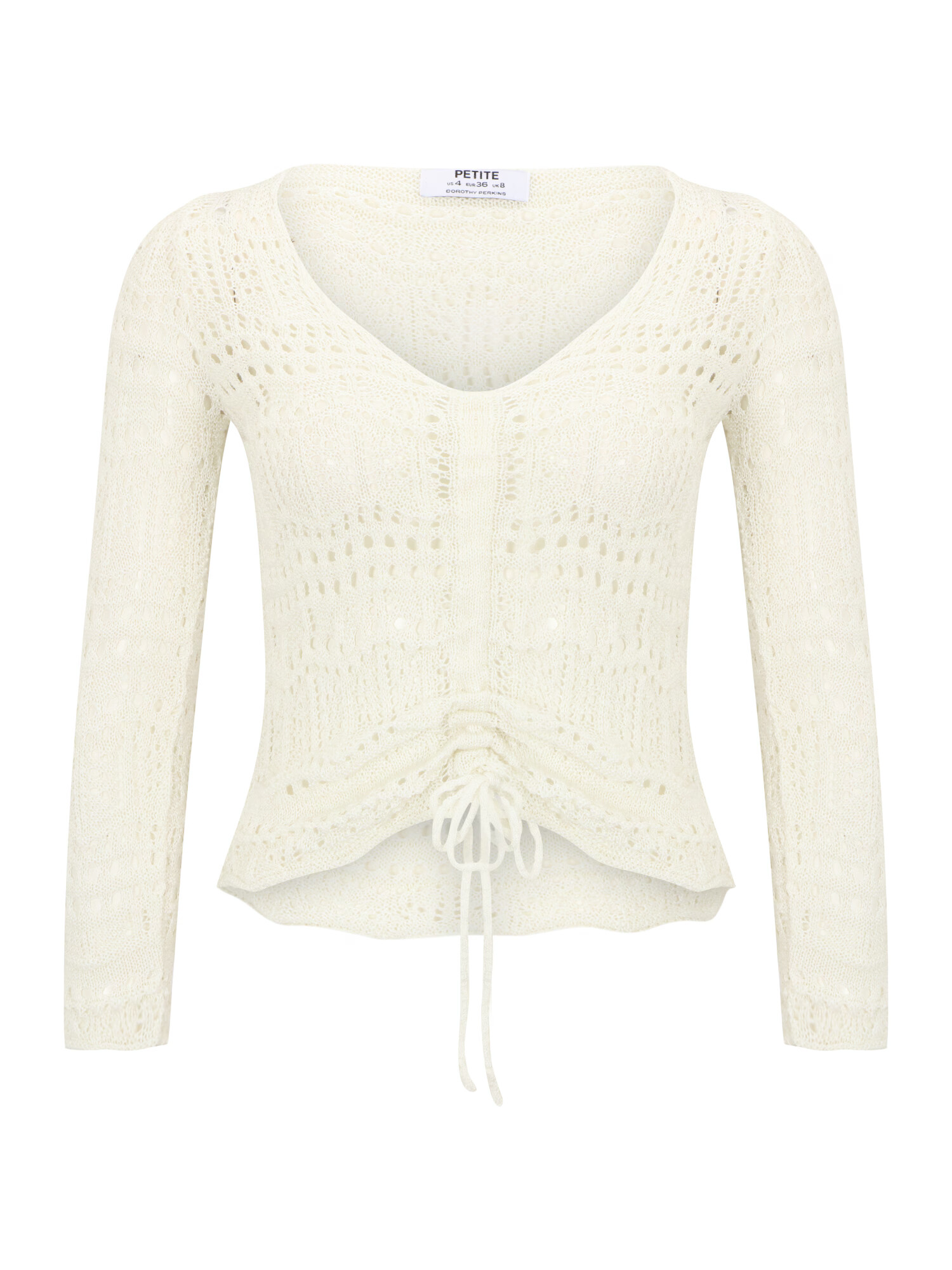 Dorothy Perkins Petite Pulover crem - Pled.ro