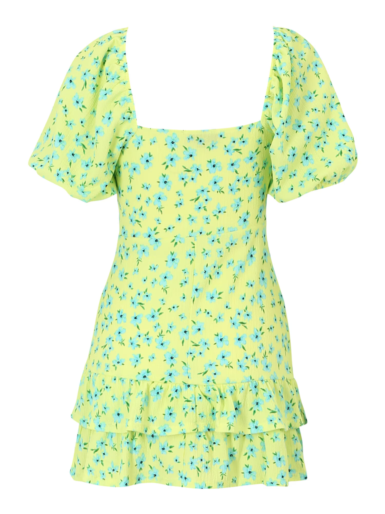 Dorothy Perkins Petite Rochie albastru deschis / galben citron / verde - Pled.ro