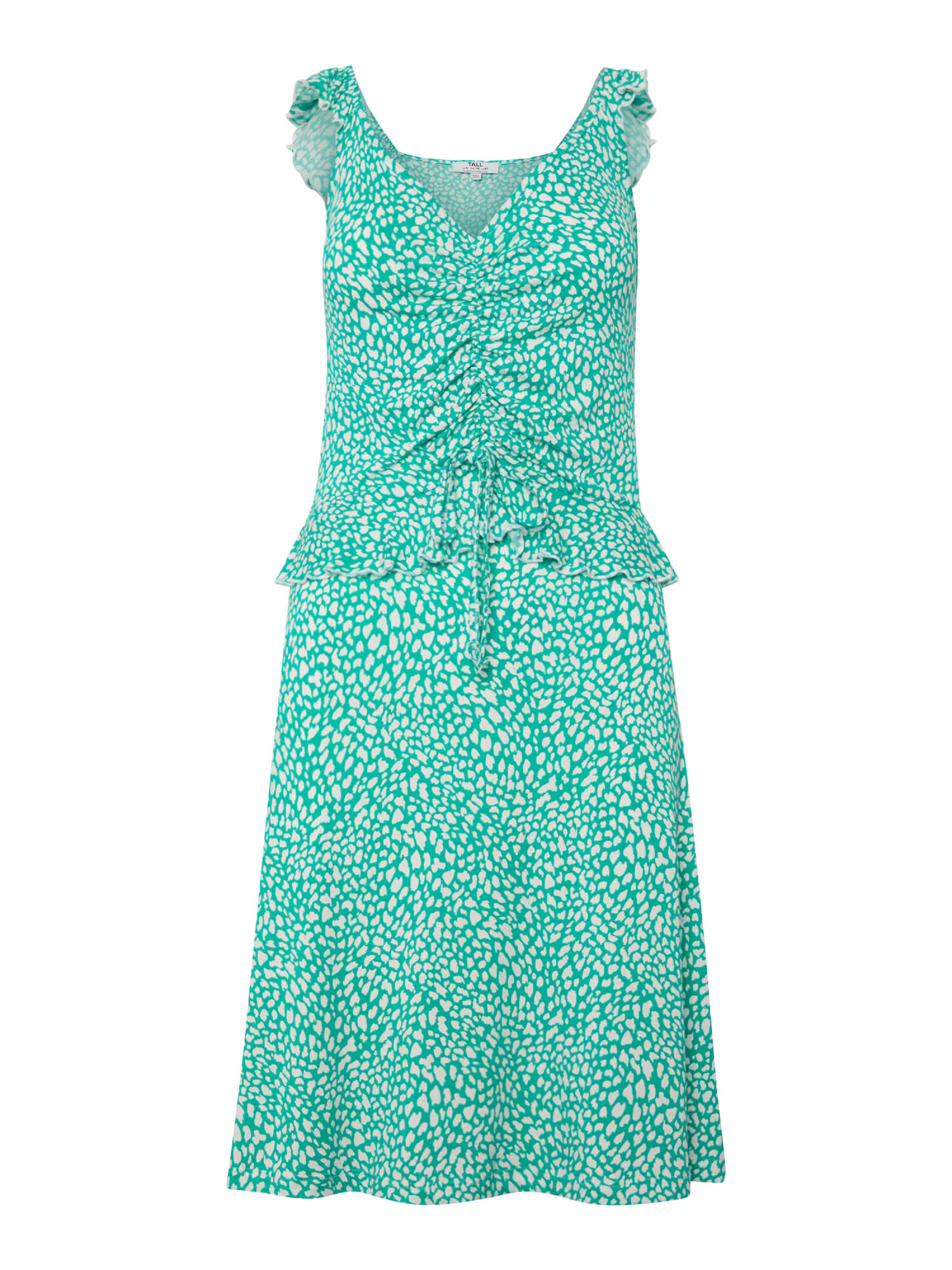 Dorothy Perkins Petite Rochie de vară verde / alb - Pled.ro