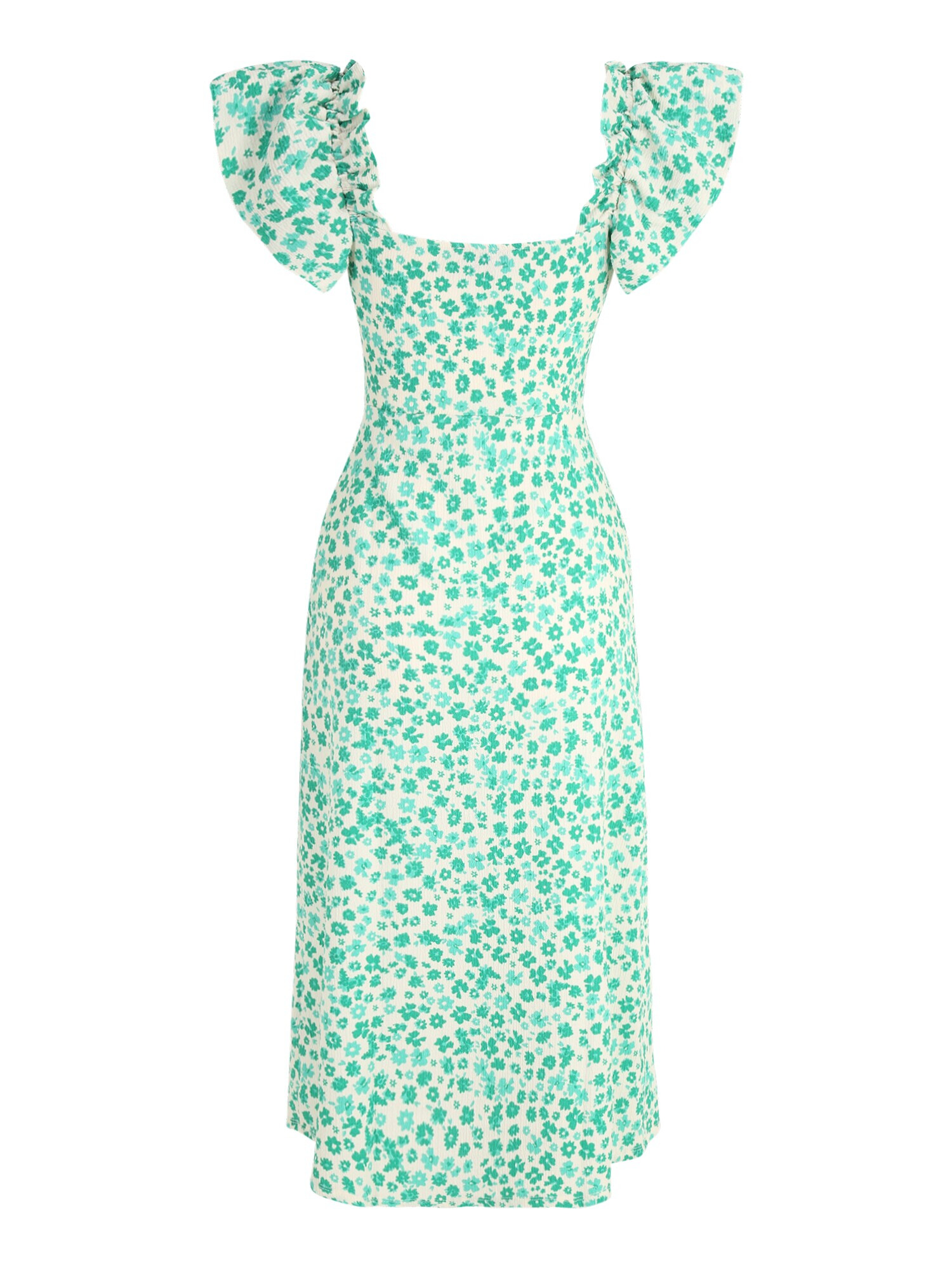 Dorothy Perkins Petite Rochie verde / verde jad / alb - Pled.ro