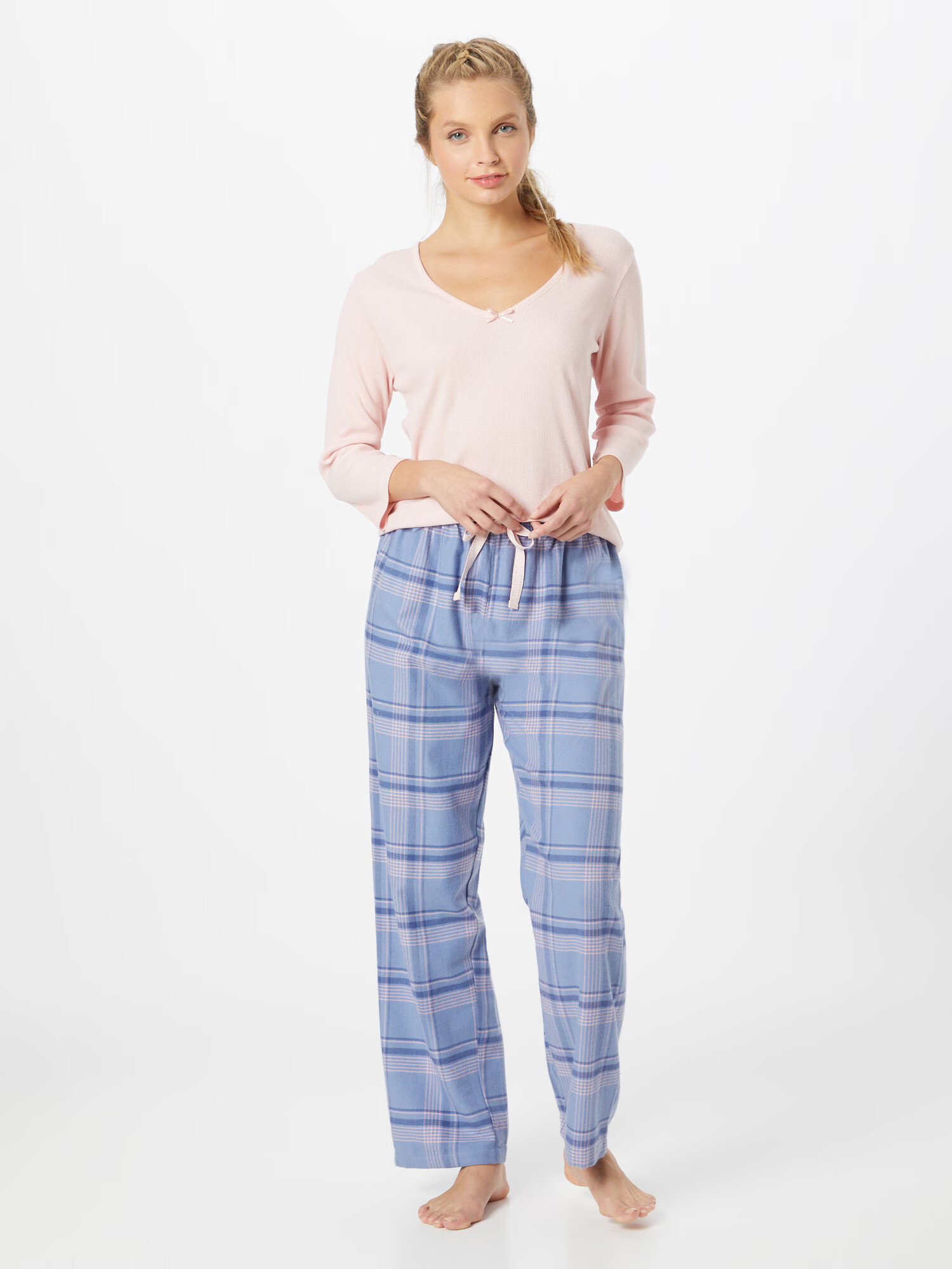 Dorothy Perkins Pijama albastru / albastru deschis / roz - Pled.ro