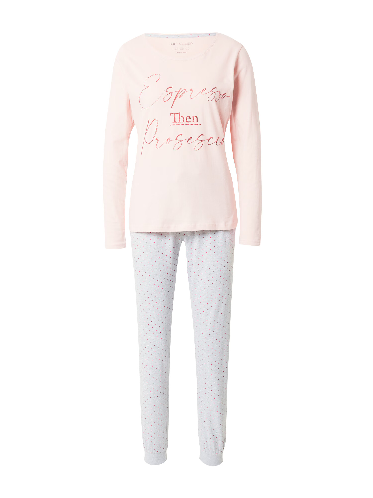 Dorothy Perkins Pijama gri amestecat / roz / roz pastel - Pled.ro