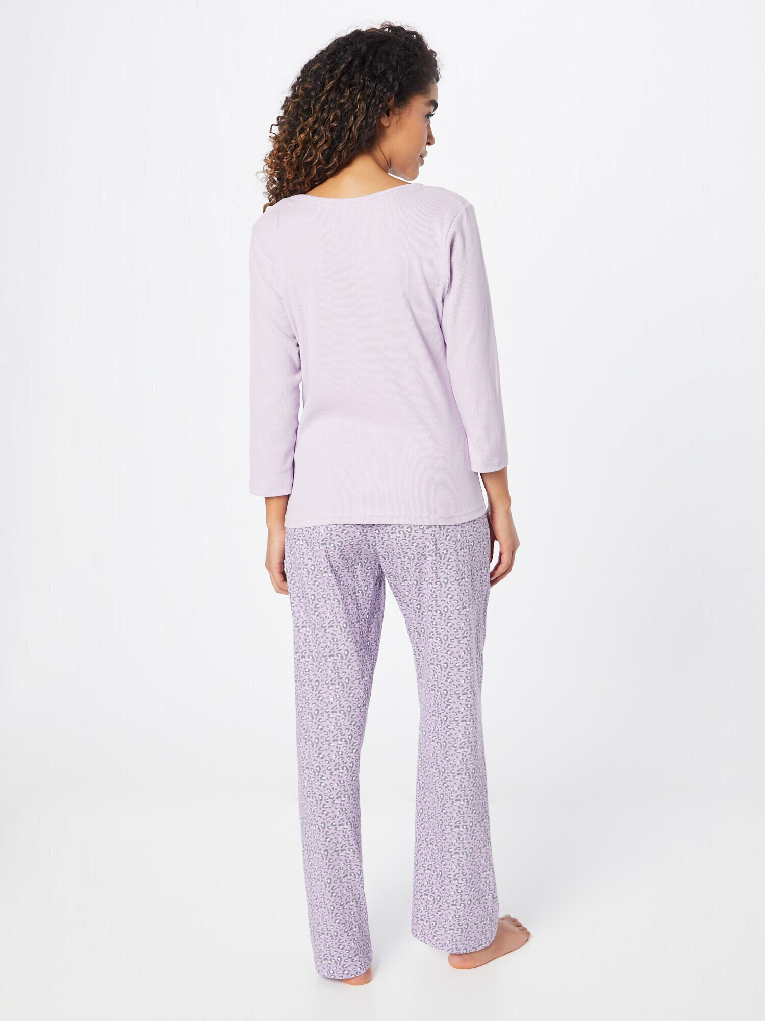 Dorothy Perkins Pijama gri / lila / alb - Pled.ro