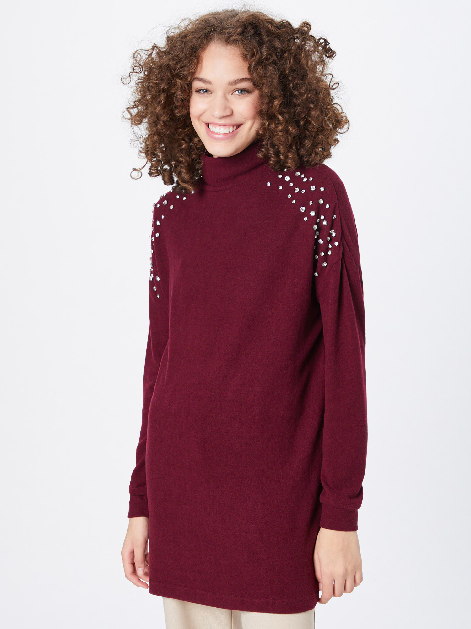 Dorothy Perkins Pulover roșu bordeaux - Pled.ro