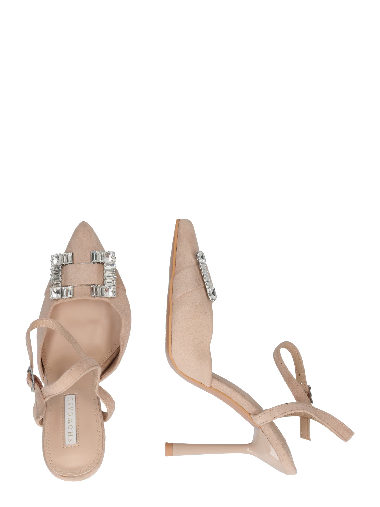 Dorothy Perkins Pumps gri taupe / argintiu - Pled.ro