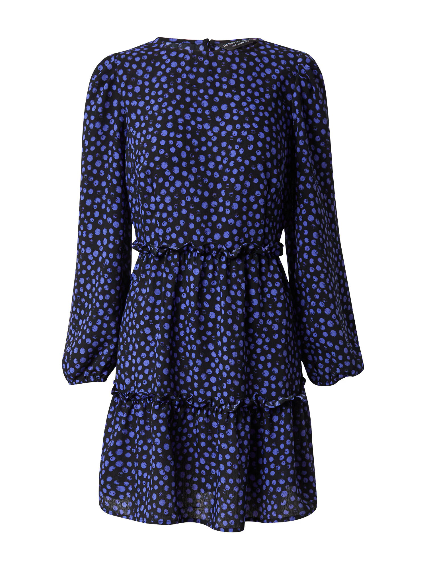 Dorothy Perkins Rochie 'Blue Spot' albastru / negru - Pled.ro