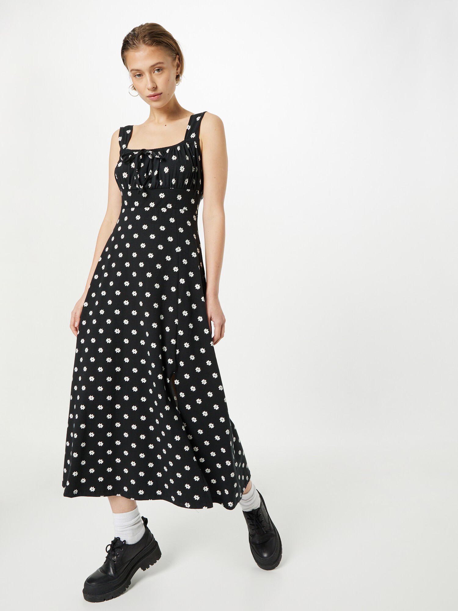 Dorothy Perkins Rochie 'Daisy' negru / alb - Pled.ro