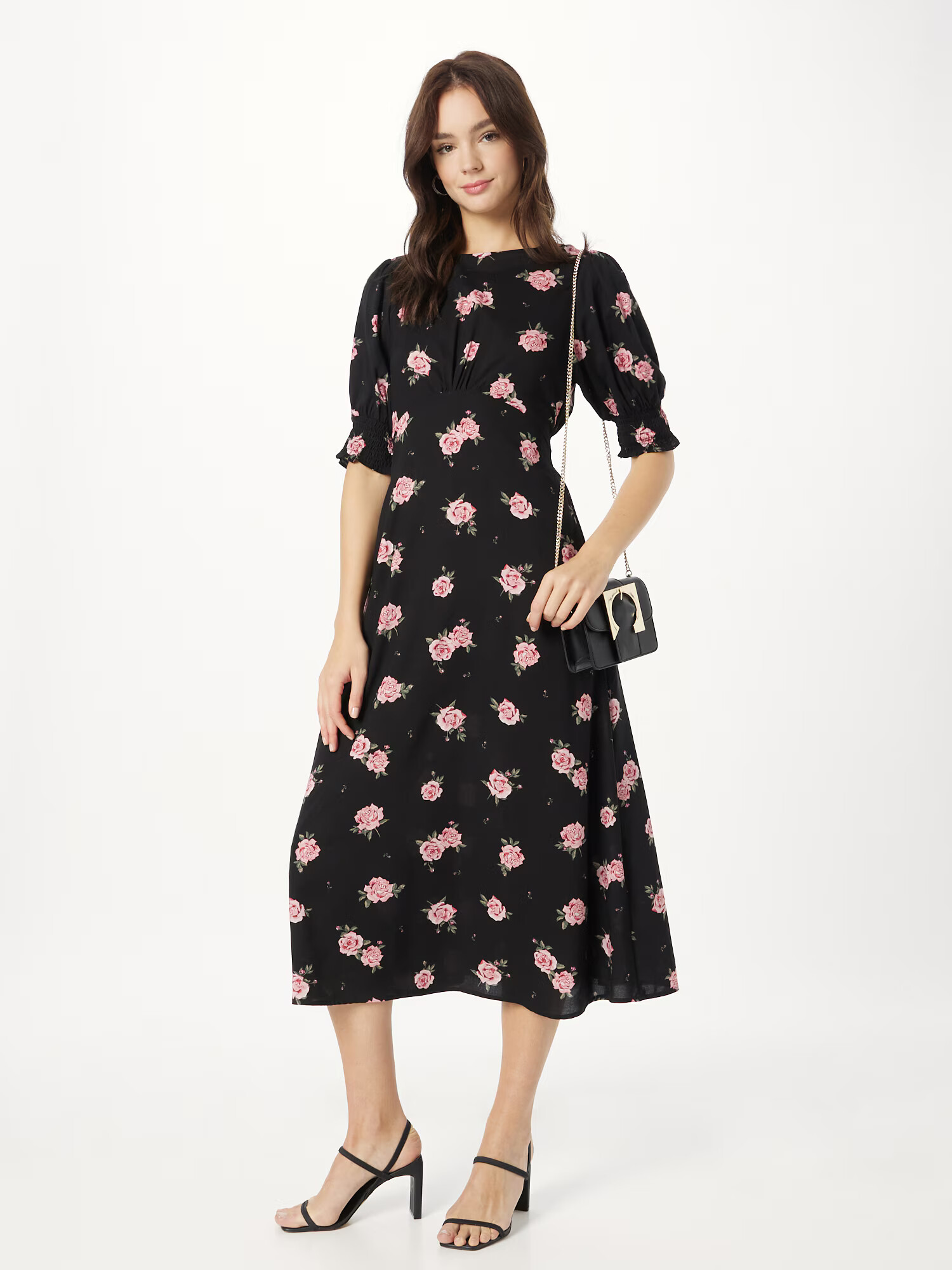 Dorothy Perkins Rochie kaki / rosé / roz pal / negru - Pled.ro