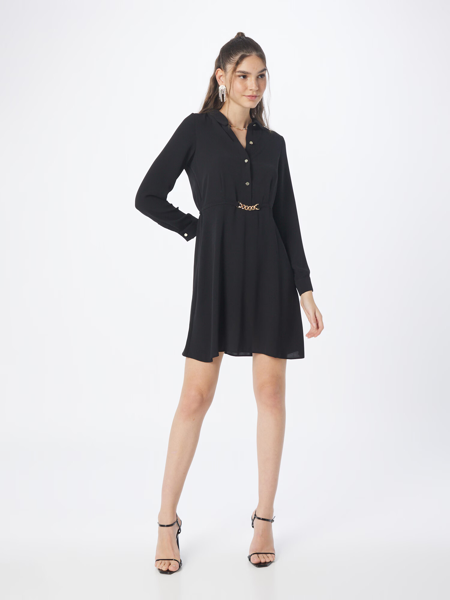 Dorothy Perkins Rochie tip bluză negru - Pled.ro