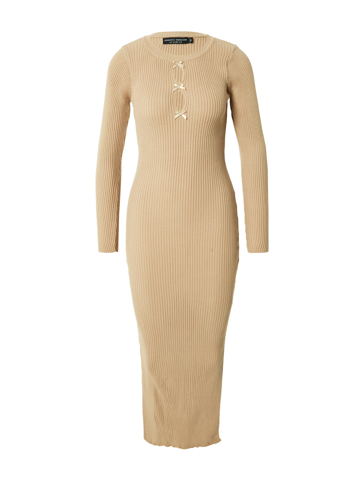 Dorothy Perkins Rochie tricotat bej deschis - Pled.ro