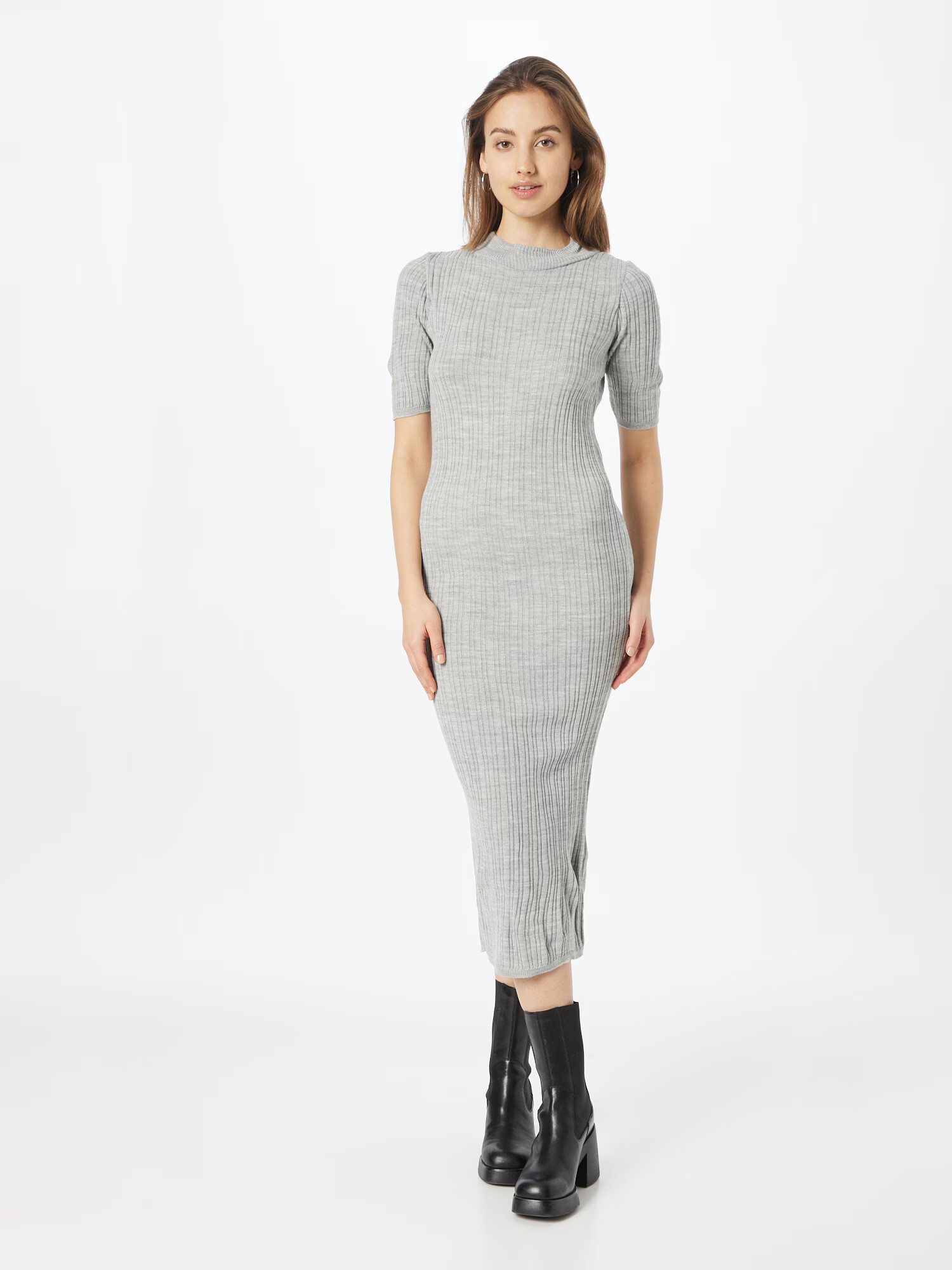 Dorothy Perkins Rochie tricotat gri amestecat - Pled.ro