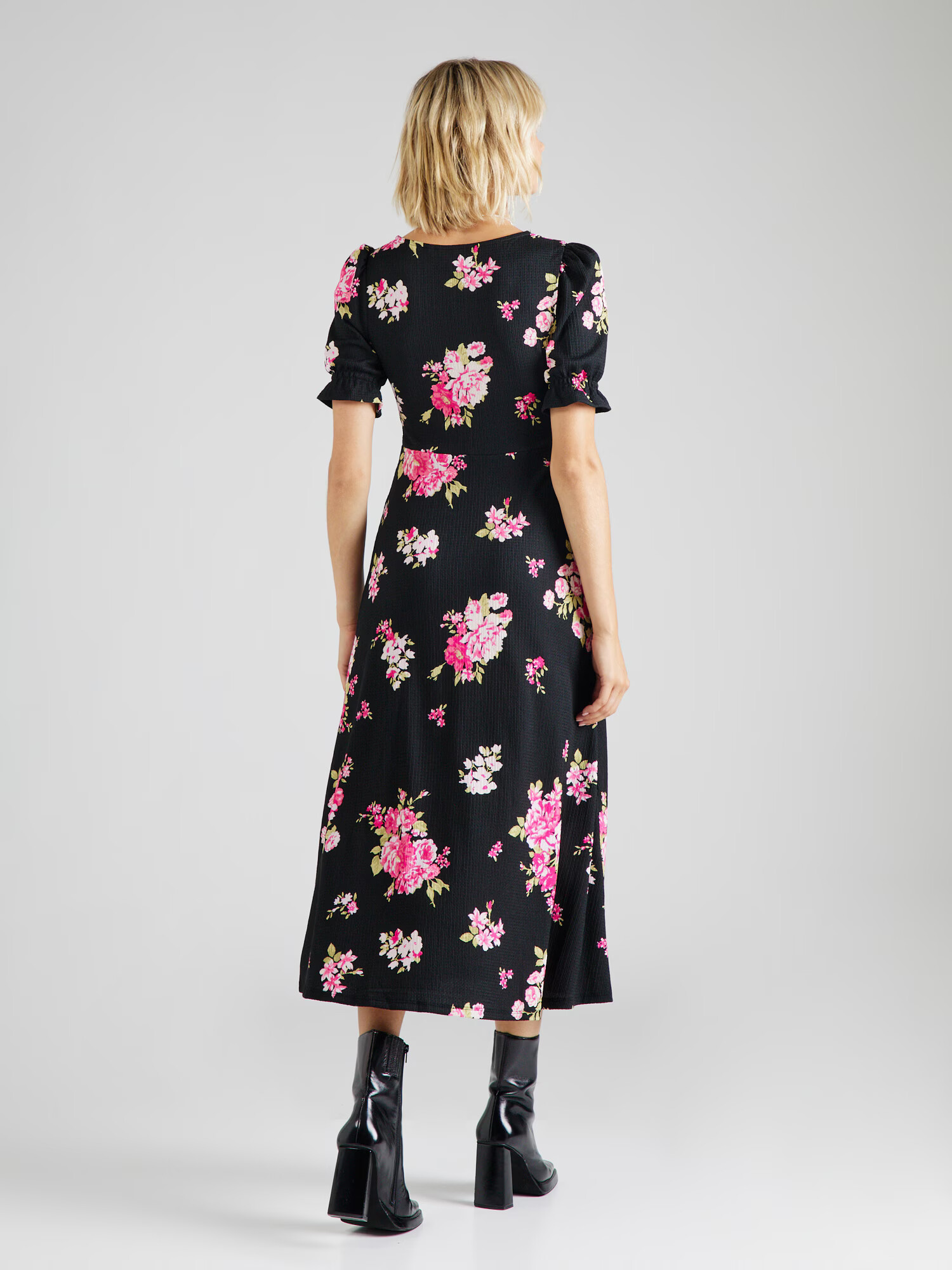 Dorothy Perkins Rochie verde măr / roz / rosé / negru - Pled.ro