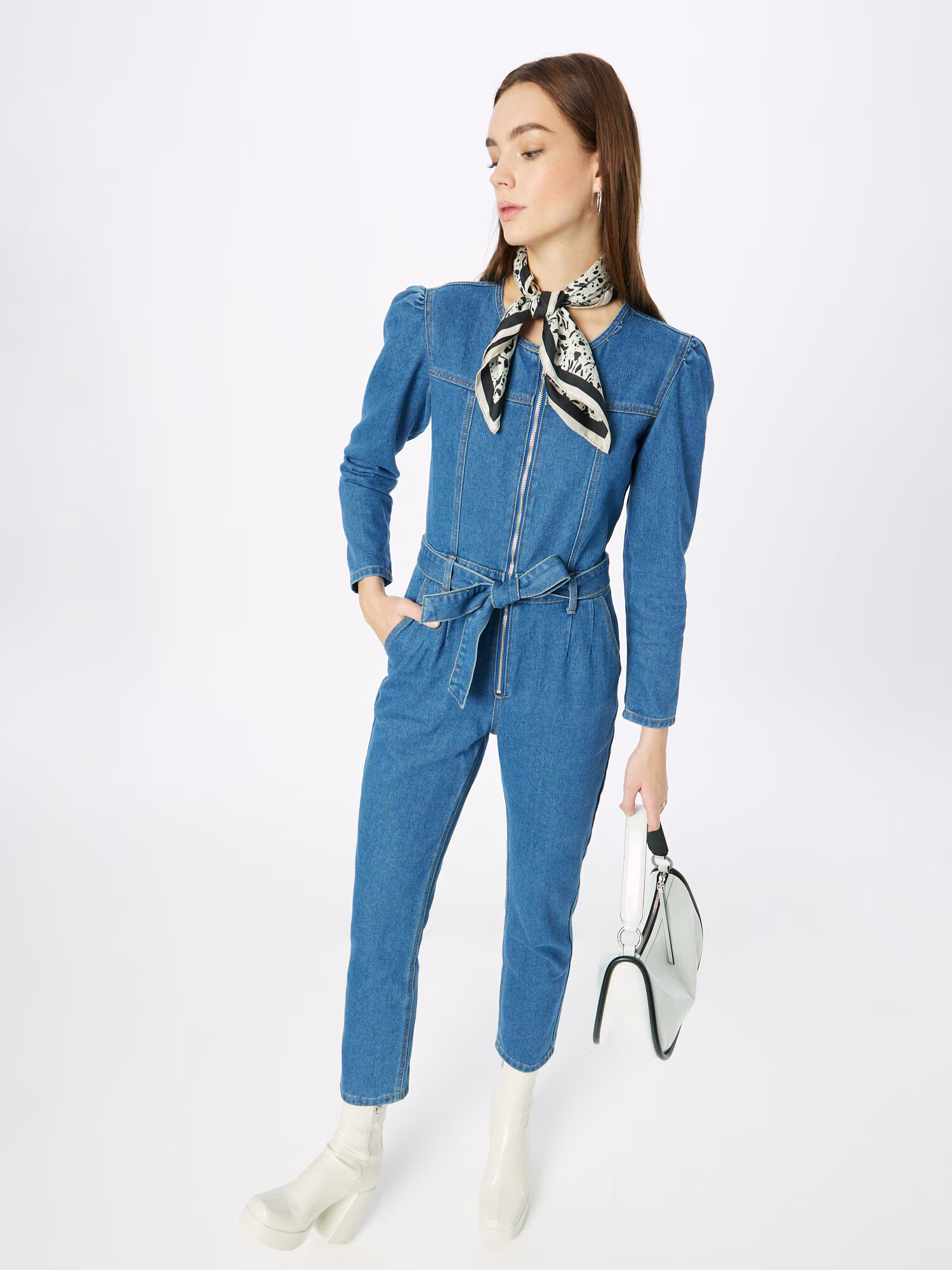 Dorothy Perkins Salopeta albastru denim - Pled.ro